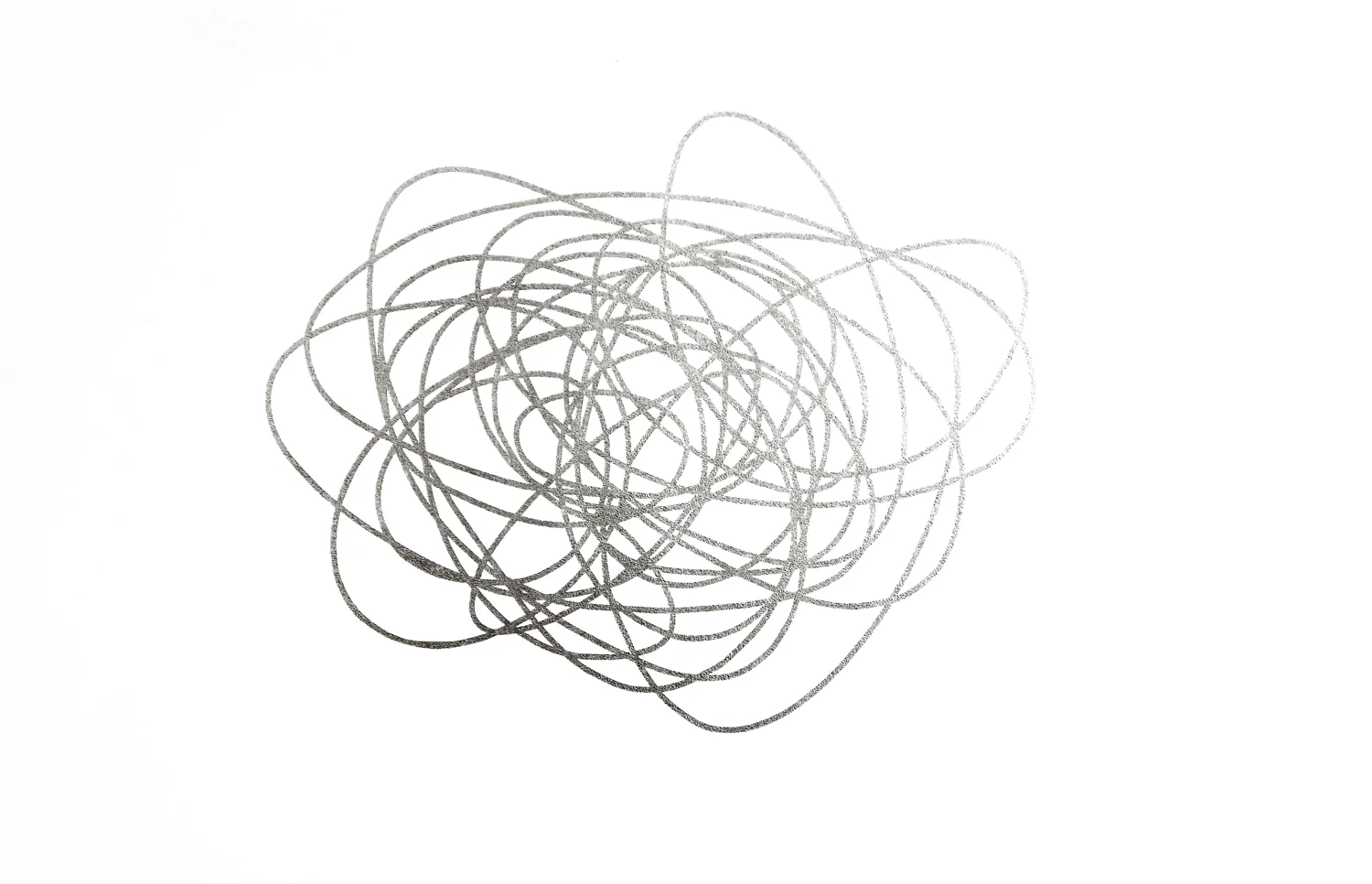 fathom lll, 2010, aluminium leaf, glue on wall, 120 x 120cm