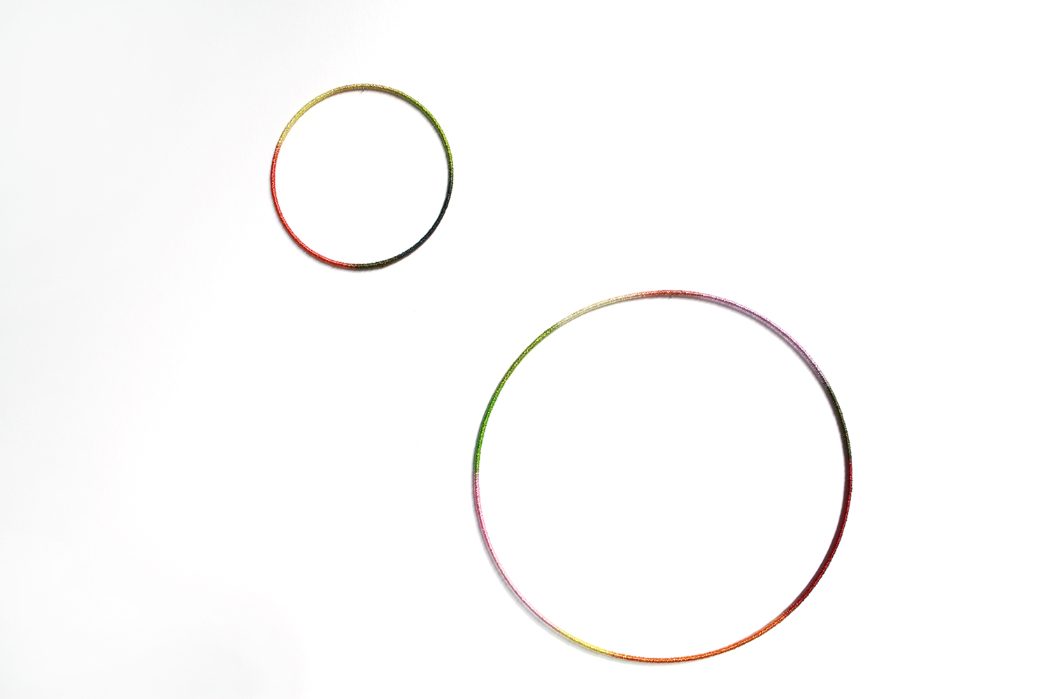    ring , 2012, wire, metal, dimensions variable   Extended Drawing, 2012, CAB, Brussels 