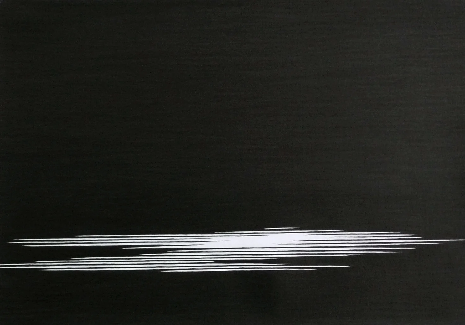 Shadows l-V , 2013, pencil on paper, 29,7 x 21cm