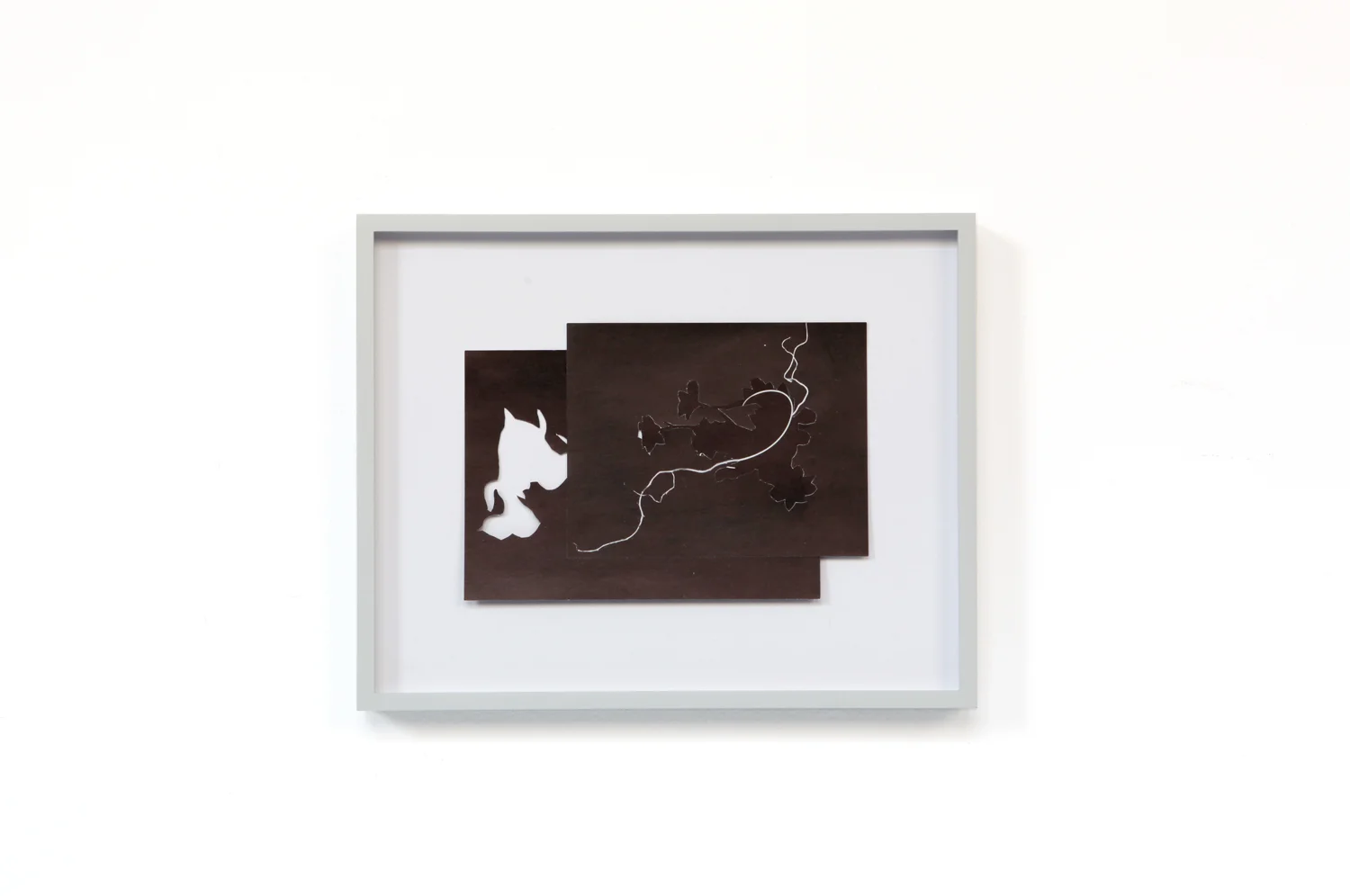 Shape/ coromell, 2014, paper, glue, 22,3 x 28cm