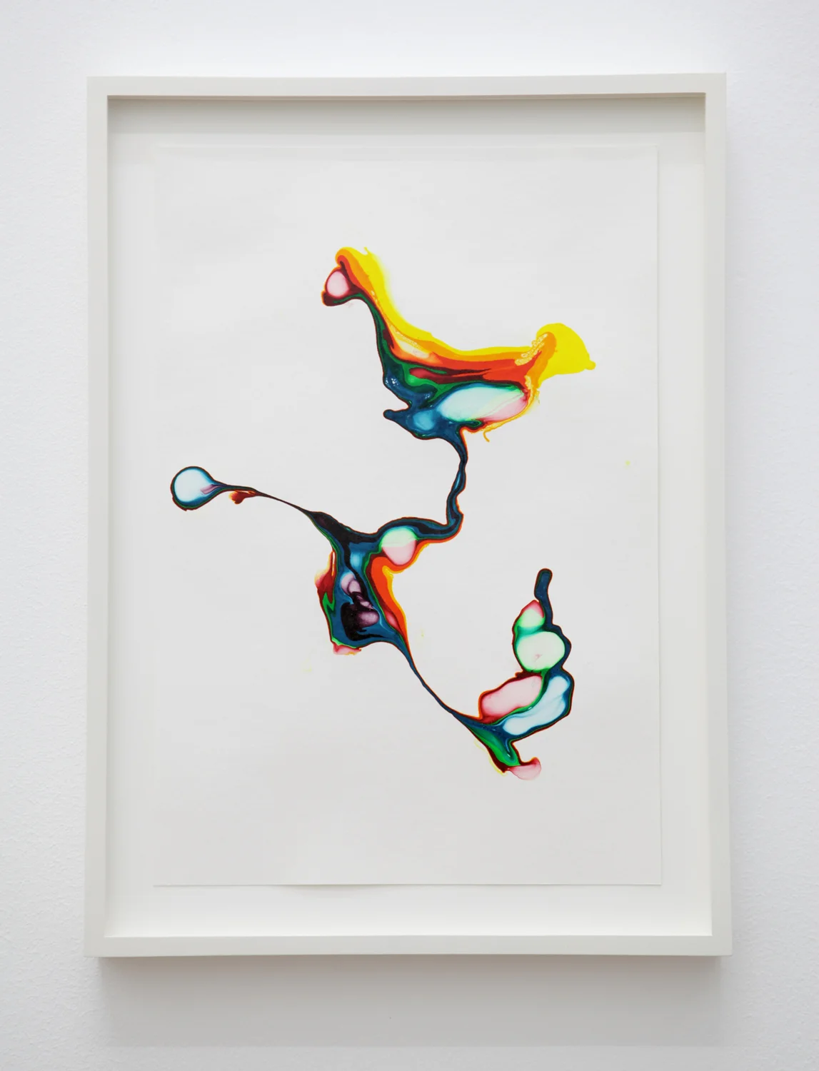 Scattered Rainbow/ kheng , 2014, ink on paper, 29,7 x 20cm