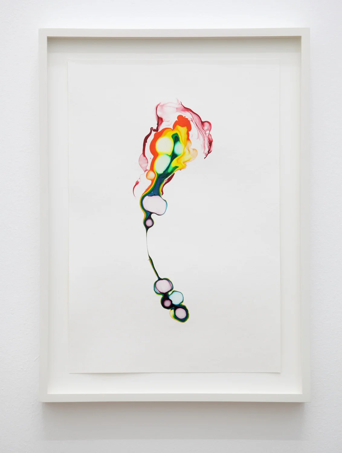 Scattered Rainbow/ enfys , 2014, ink on paper, 29,7 x 20cm