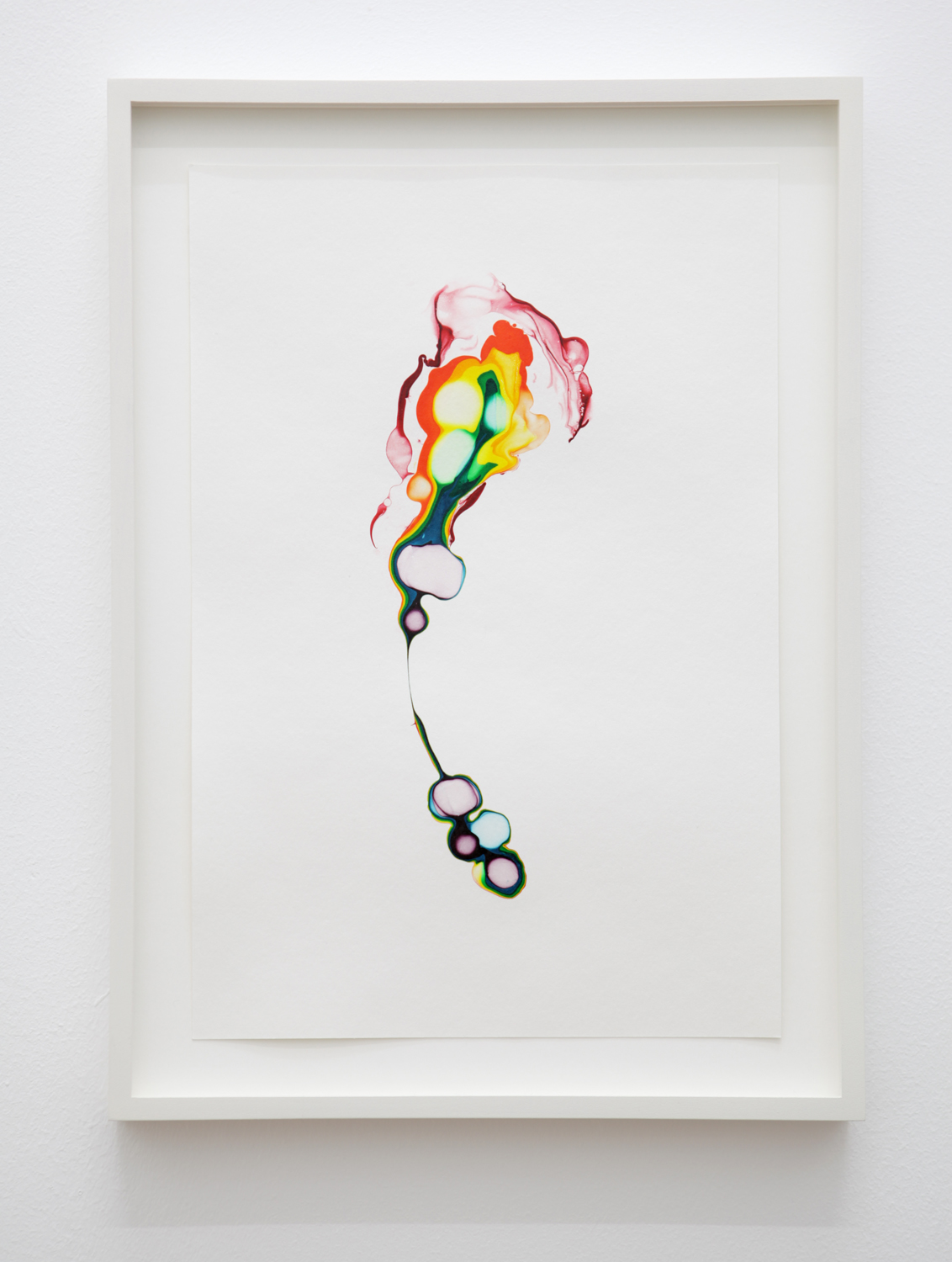   Scattered Rainbow/ enfys , 2014, ink on paper, 29,7 x 20cm 