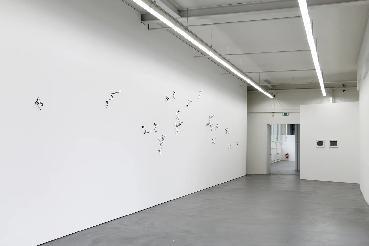 Scribble , 2015, glass, dimensions variable