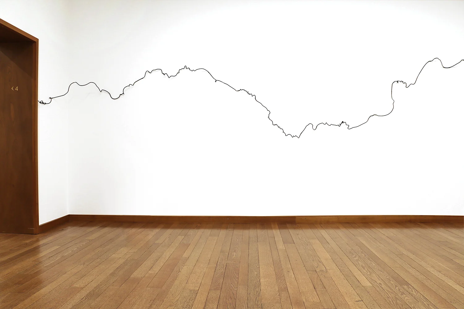 Scribbles , 2017, glass, variable dimensions; at Kunstmuseum Basel