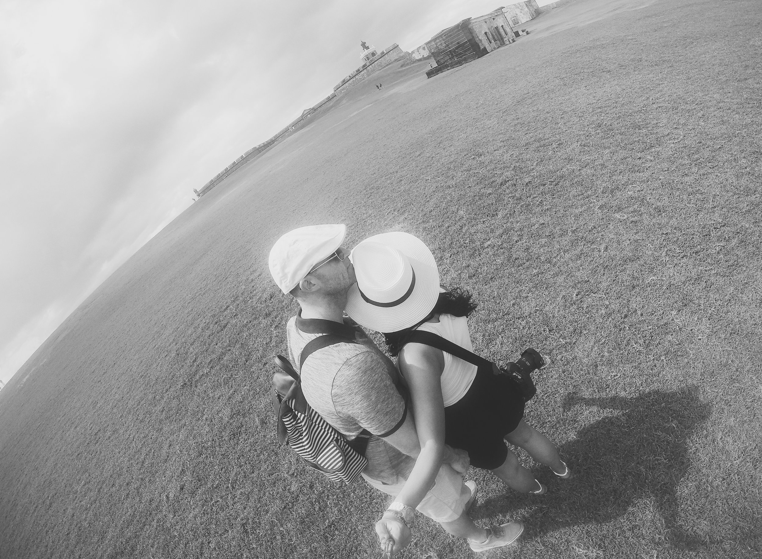 Exploring Castillo San Cristobal and San Felipe del Morro. Fun fact: We are history nerds and love historical sites and discussing what we would be doing if we lived in ancient times. Any guesses?