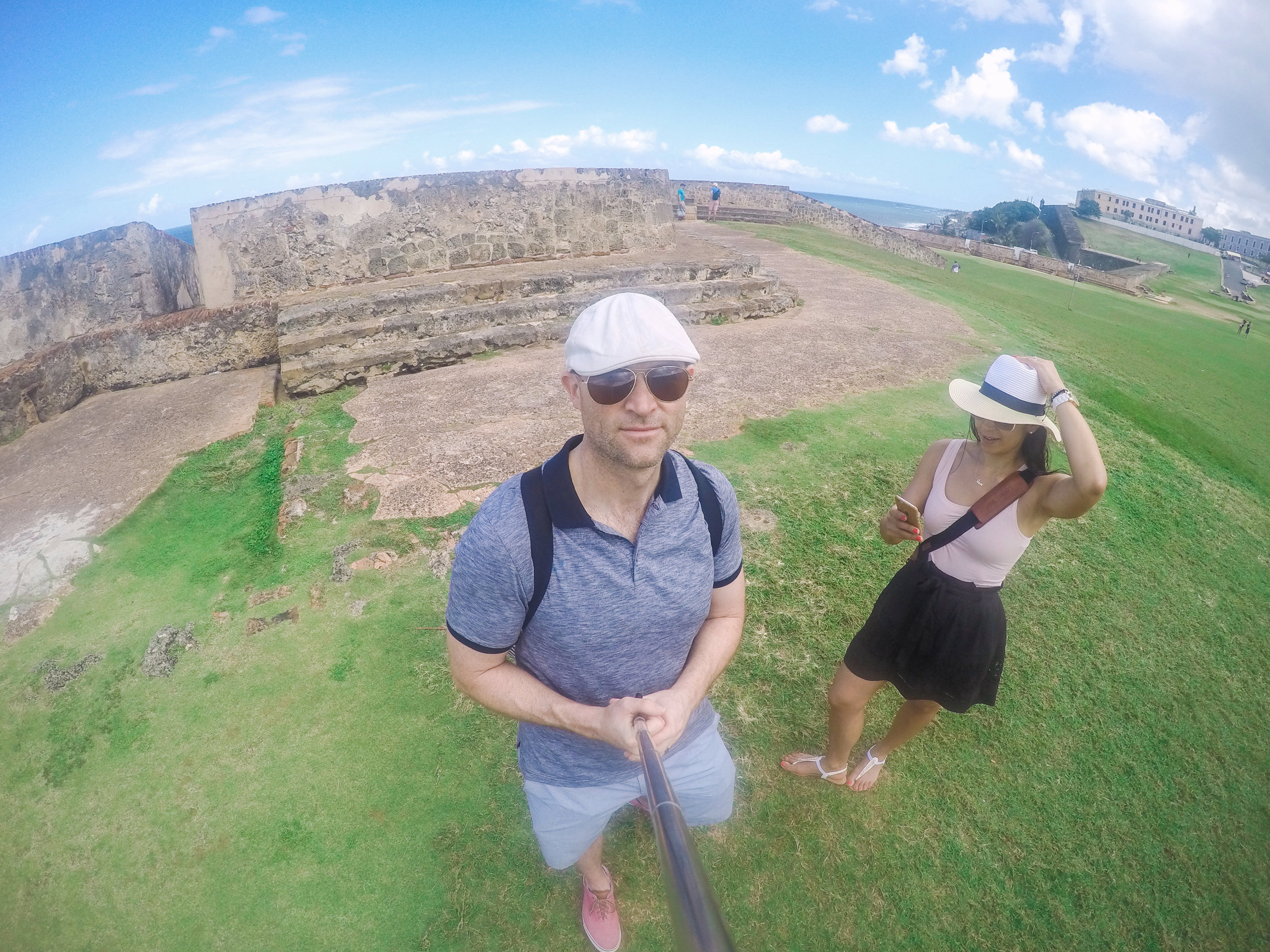 Another awkward moment, brought to you by the infamous Go Pro stick.