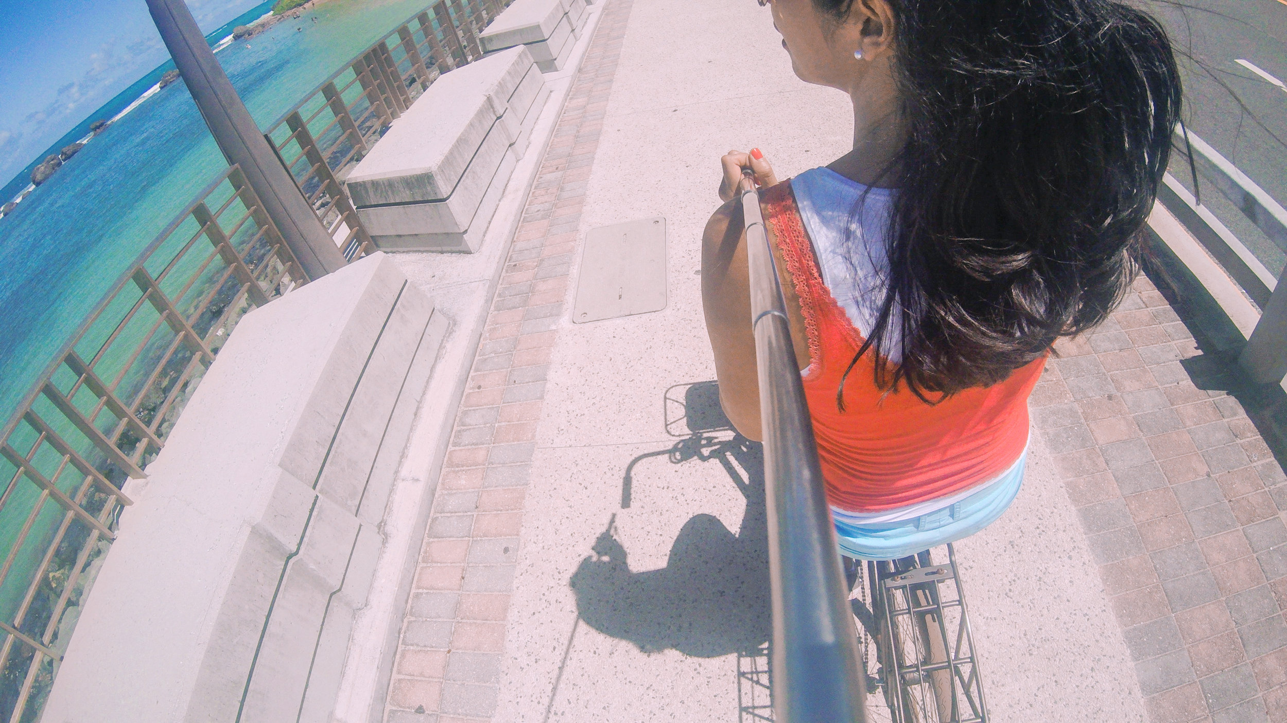 Last day in Puerto Rico. We used the complimentary bikes at our hotel and rode to Old San Juan- one day there just wasn't enough.
