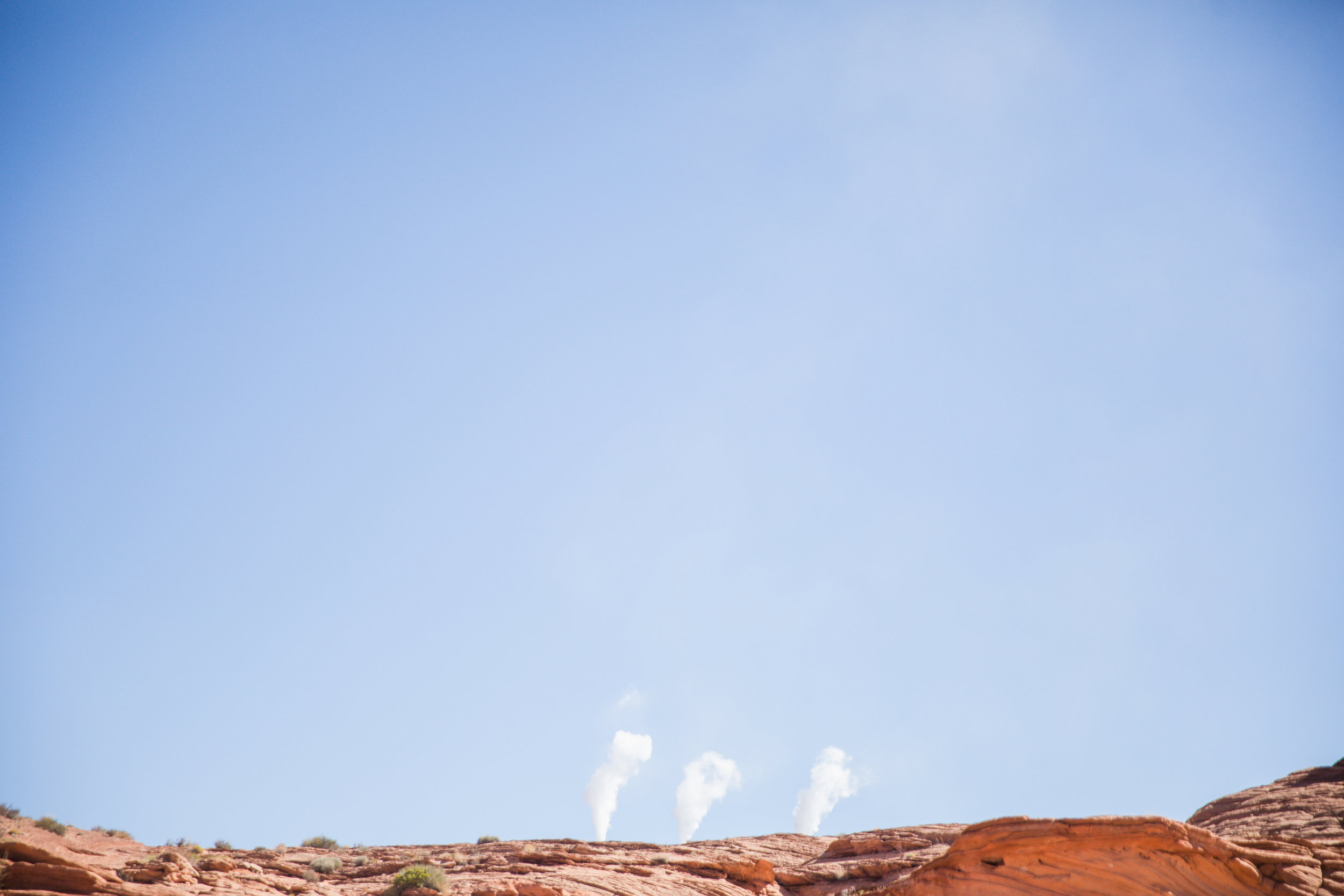 See these smoke stacks? They mean "I Love You" in Navajo. Nahhh, just kidding. I just thought they looked cool. 