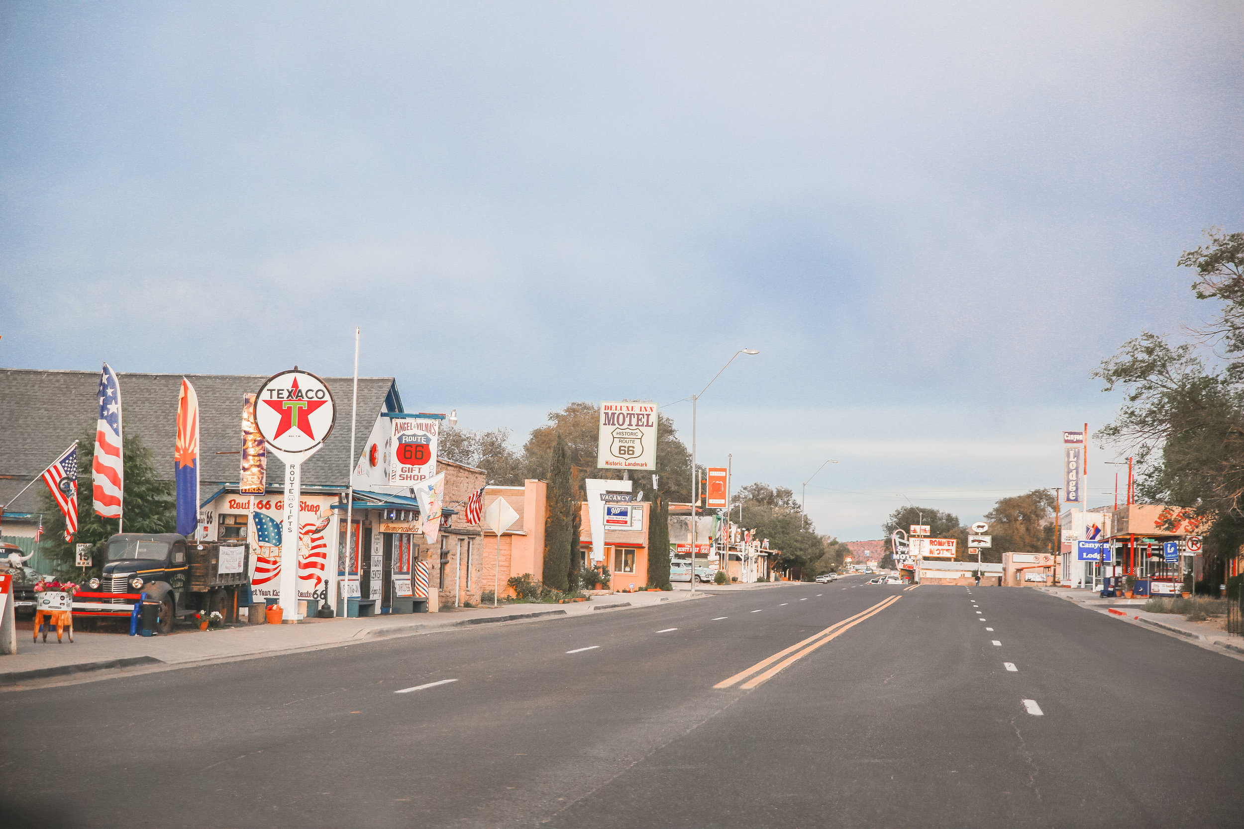 Got our kicks on Route 66.