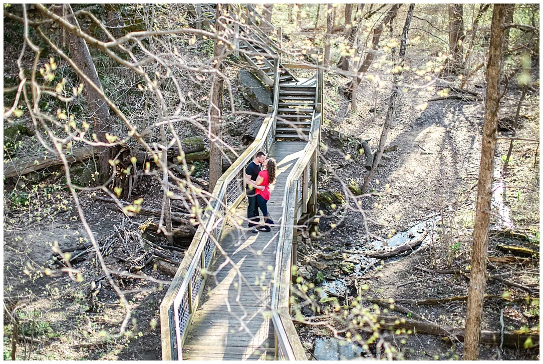 Rock Cut State Park Engagement Crystal + Mitch — lottie lillian