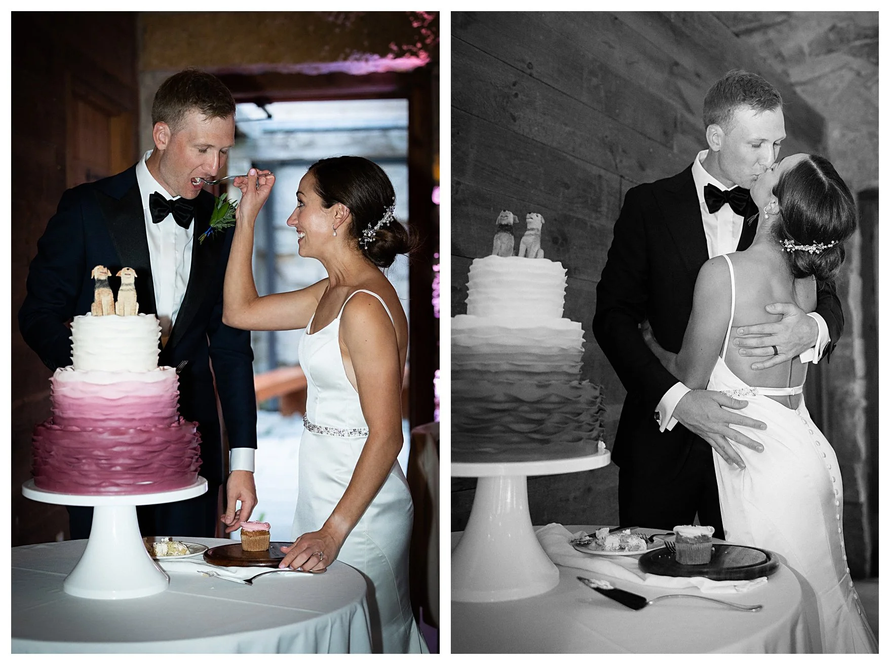 dog lovers wedding cake