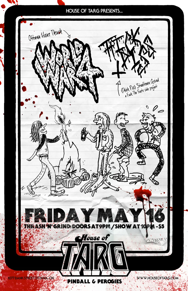 WORLD WAR 4 + THICK PISS