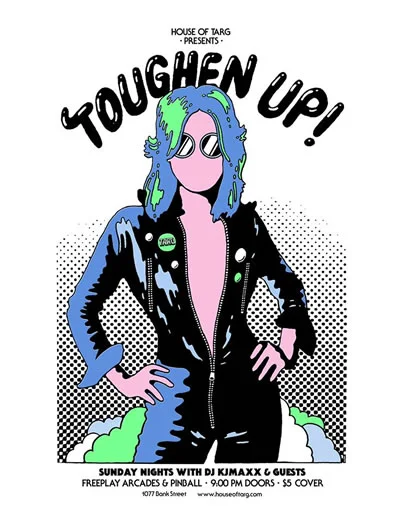 TOUGHEN UP! with DJ KJMaxx + FREEPLAY Pinball & Vids