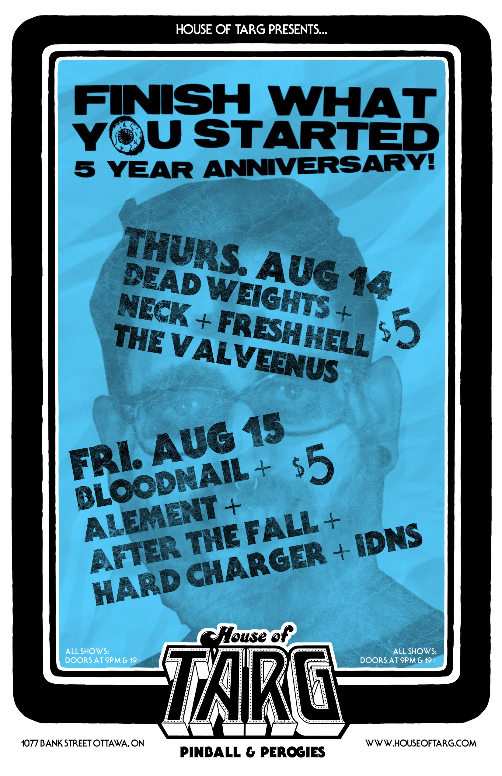 DEAD WEIGHTS + Neck + The Valveenus + Fresh Hell