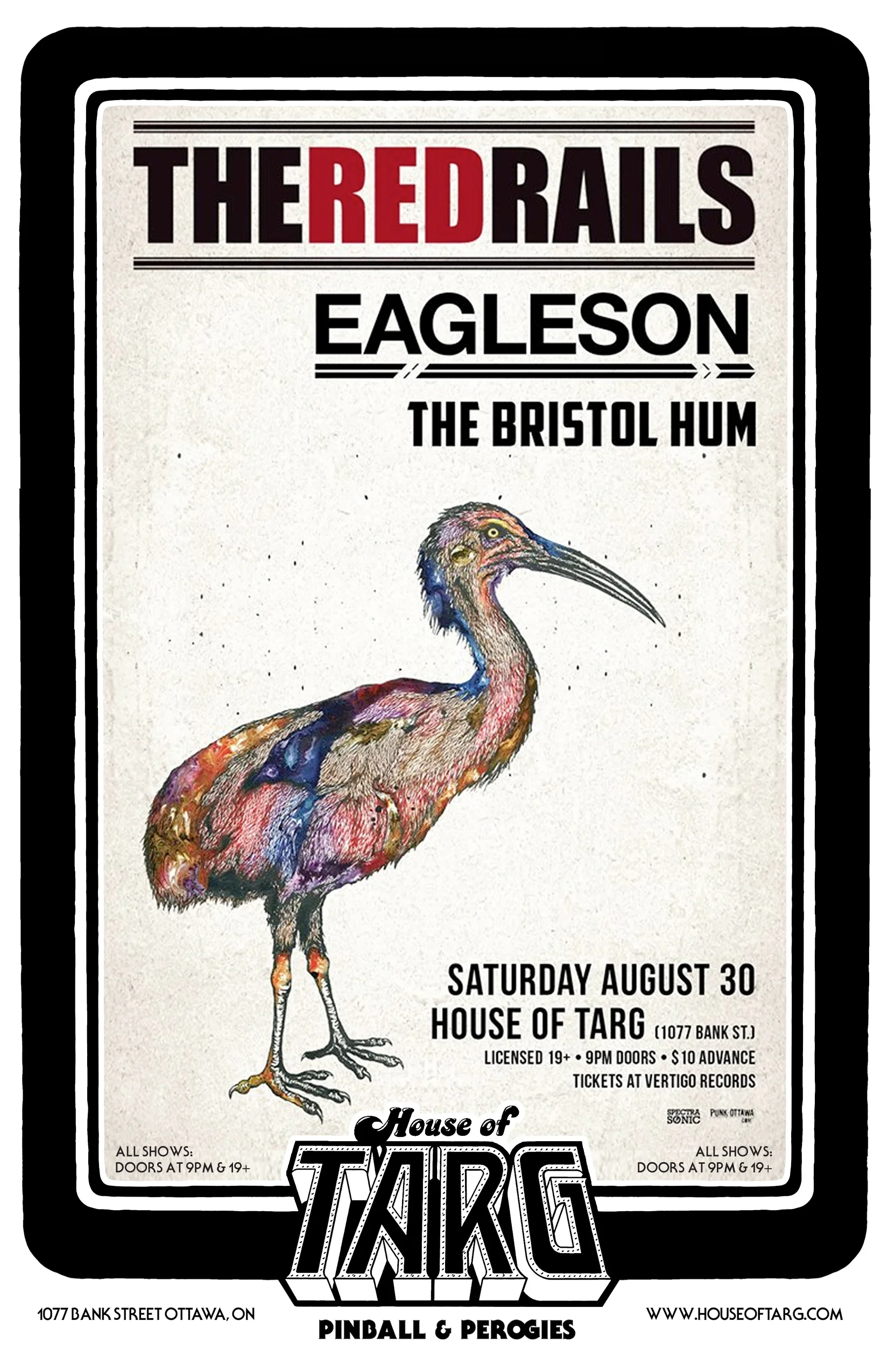 THE RED RAILS + Eagleson + Bristol Hum