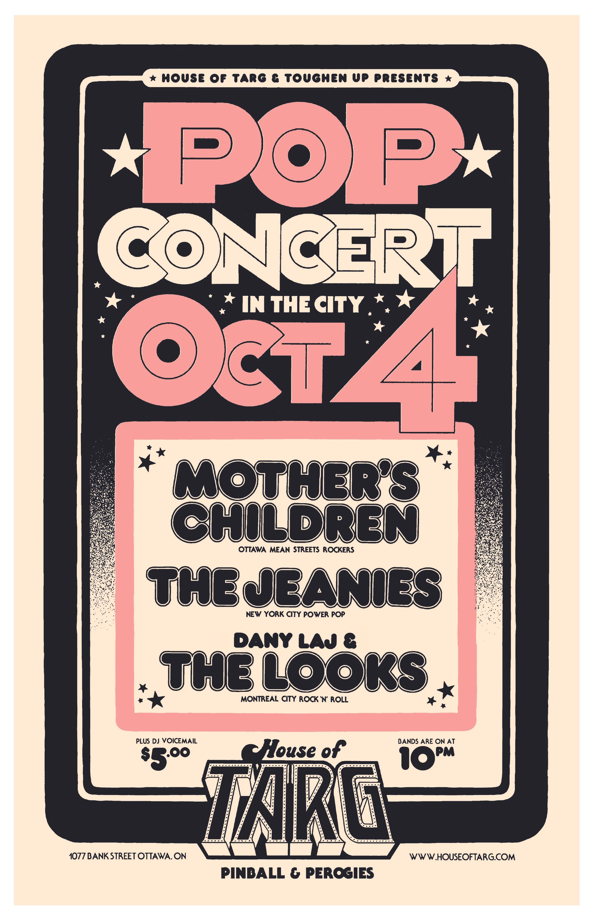 MOTHER'S CHILDREN + The Jeanies (NYC) + Dany Laj & The Looks (MTL)