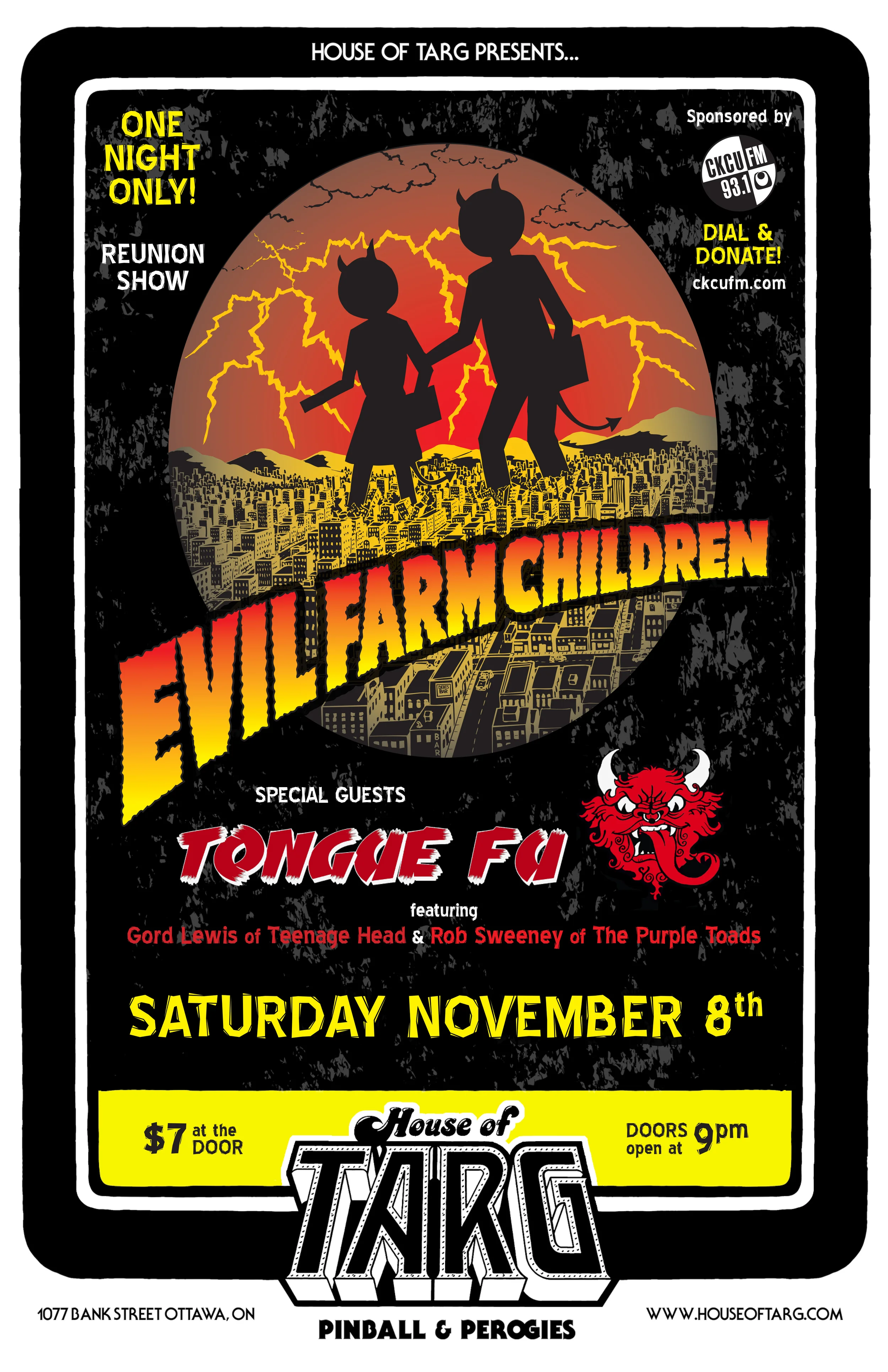 EVIL FARM CHILDREN + Tongue FU