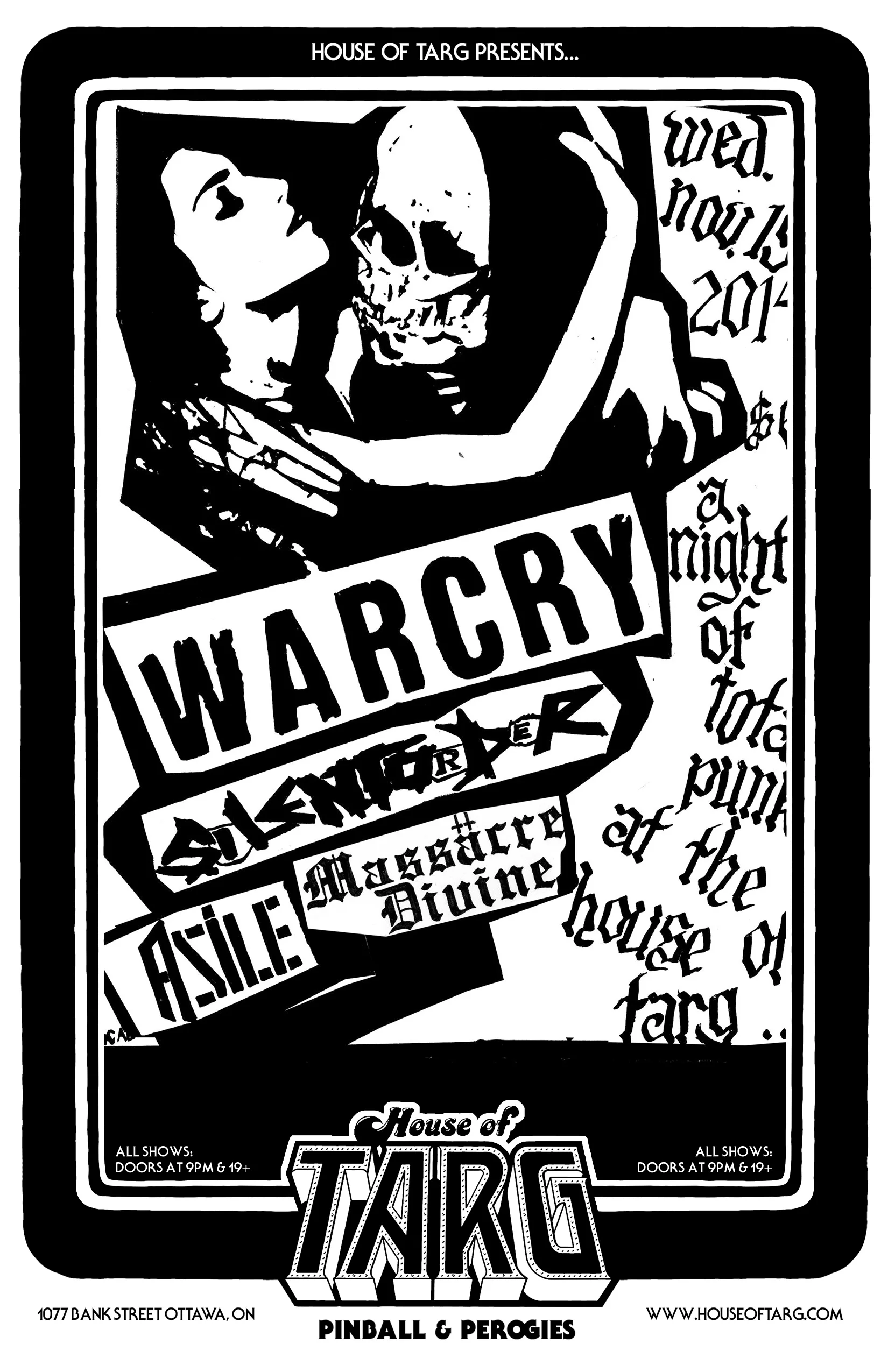 WARCRY + Asile + Silent Order + Massacre Divine
