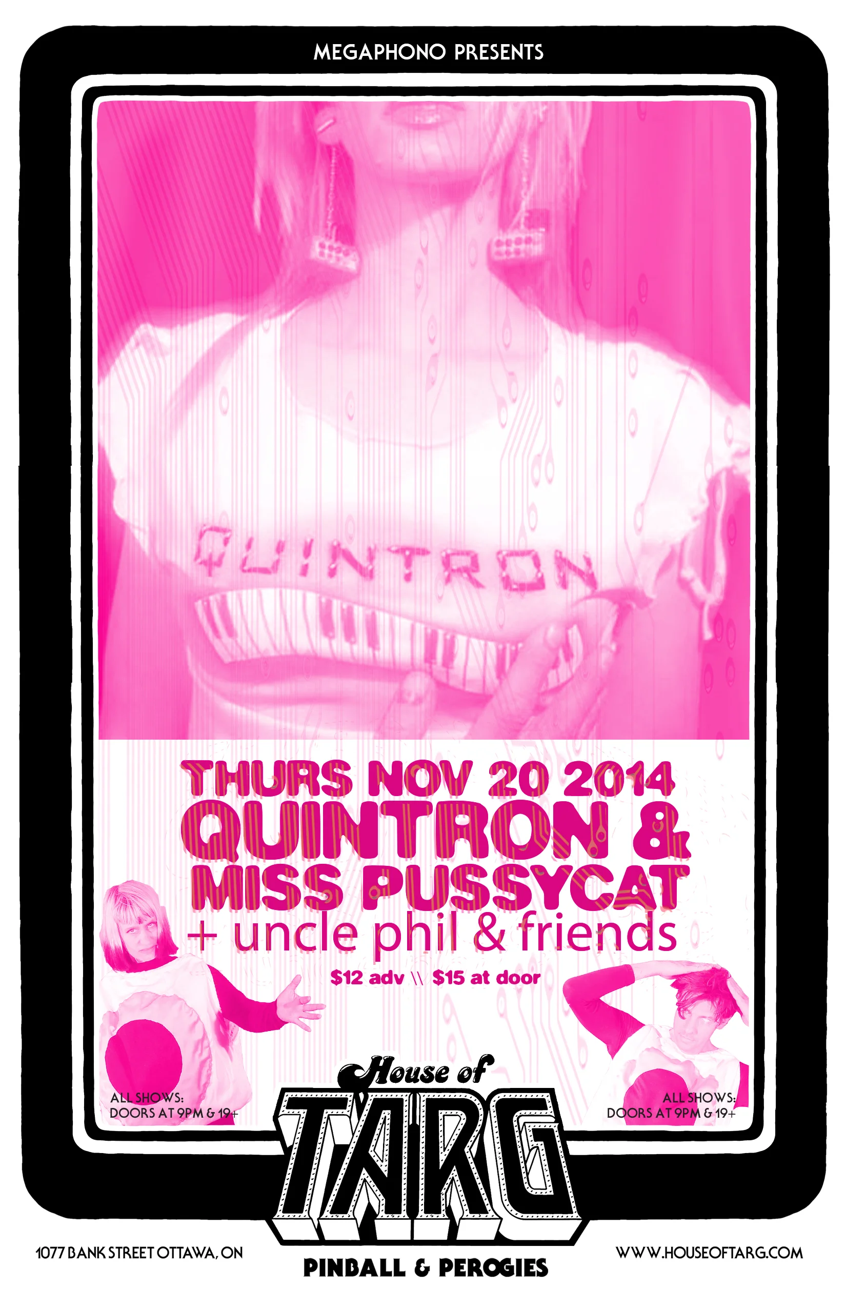 QUINTRON & MISS PUSSYCAT + Uncle Phil & Friends