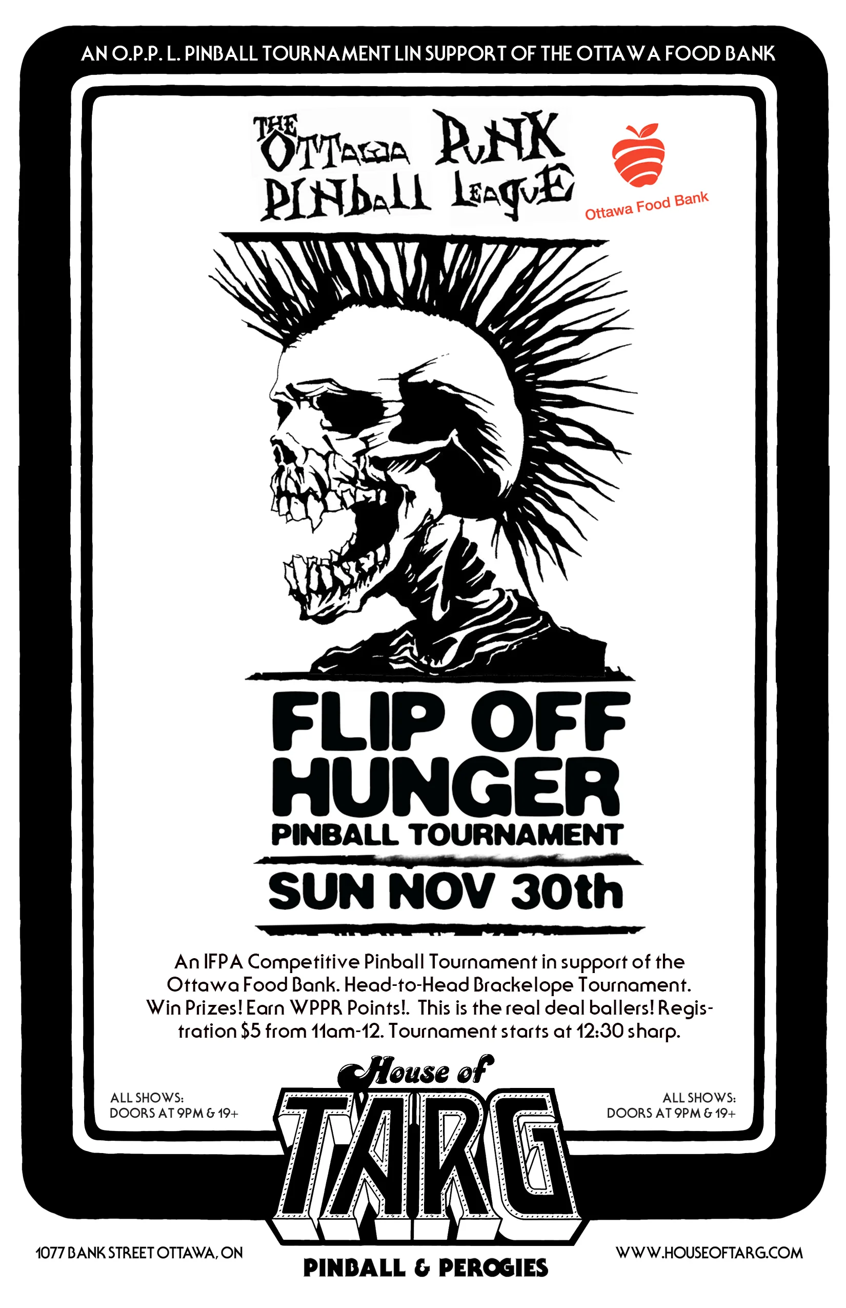FLIP OFF HUNGER - PINBALL TOURNAMENT