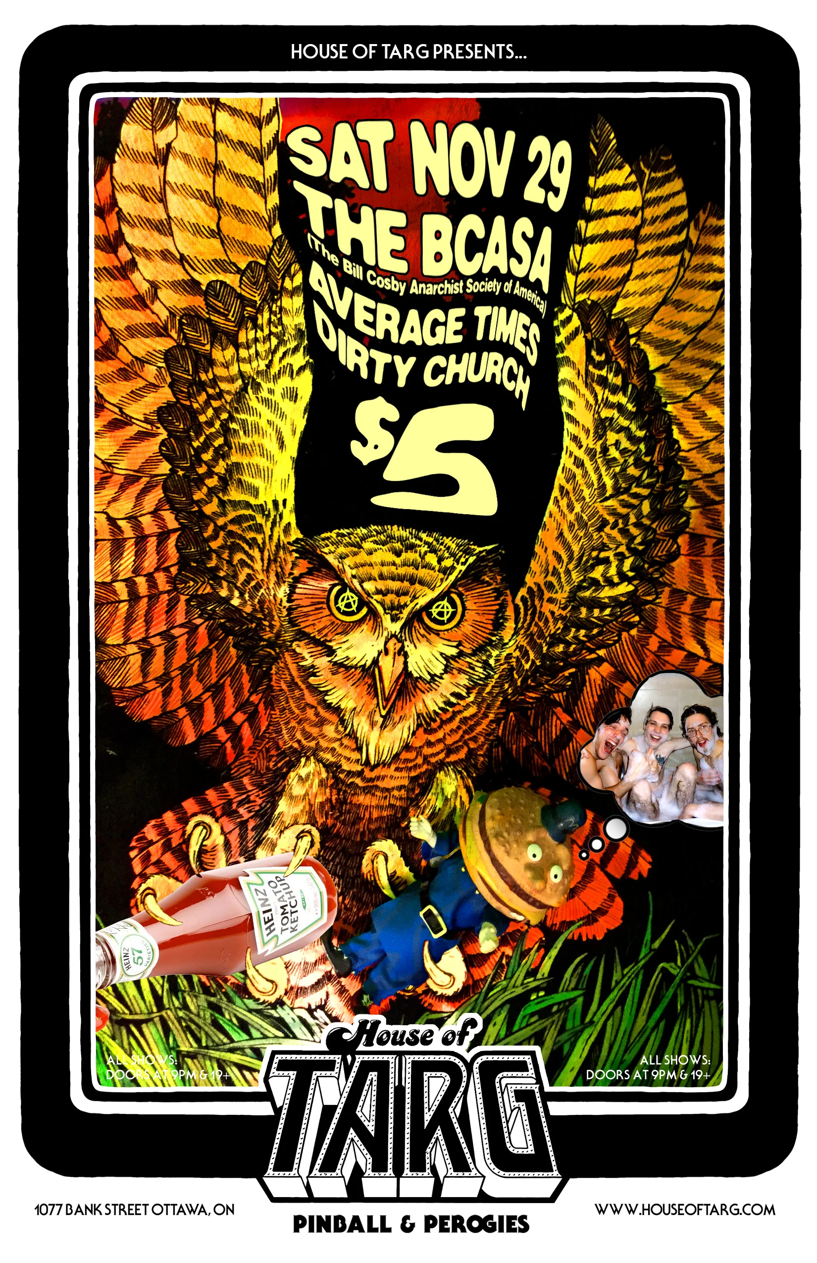 THE BCASA + Average Times + Dirty Church