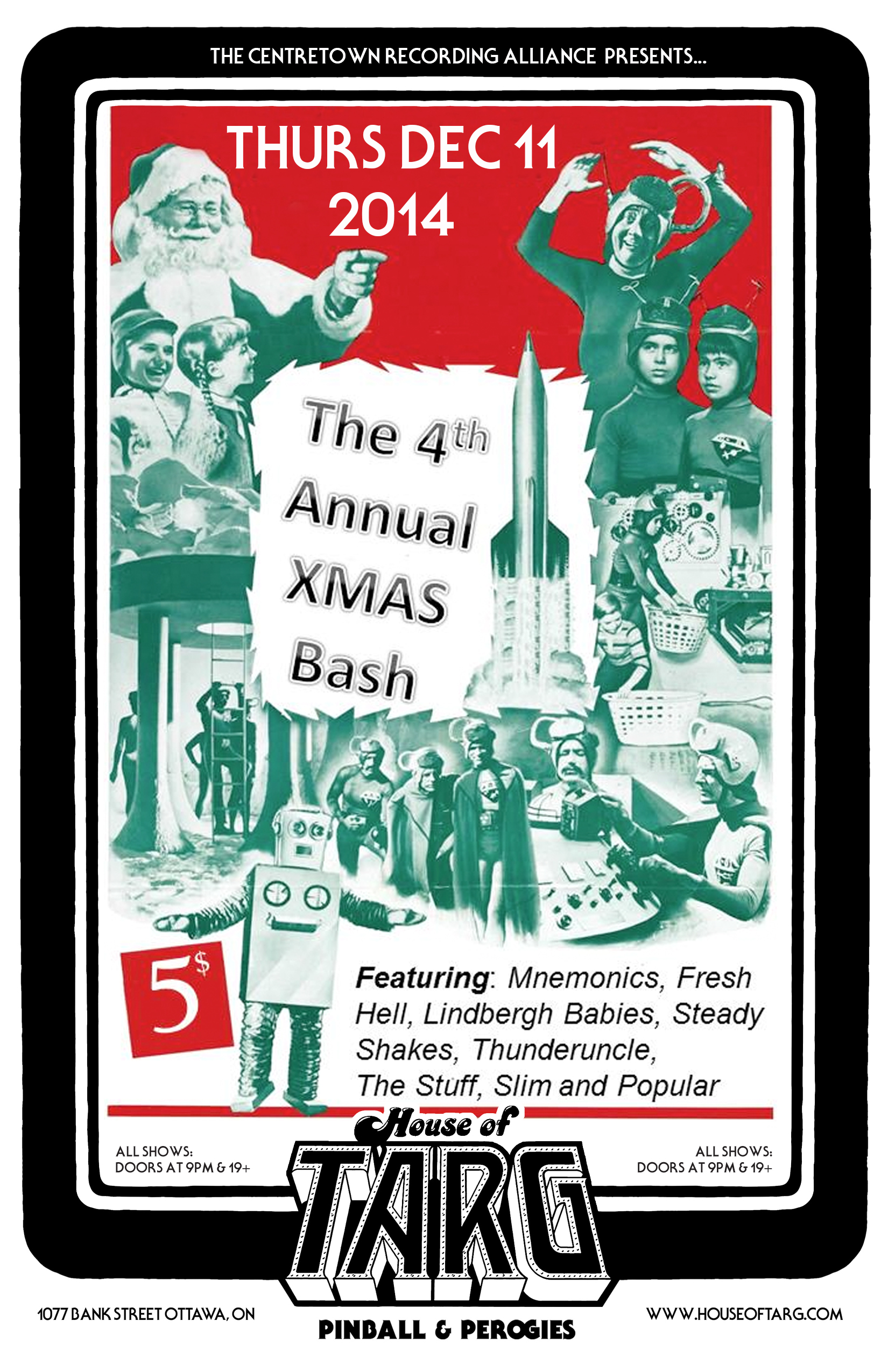 Centertown Recording Alliance - 4th Annual Holiday Bash