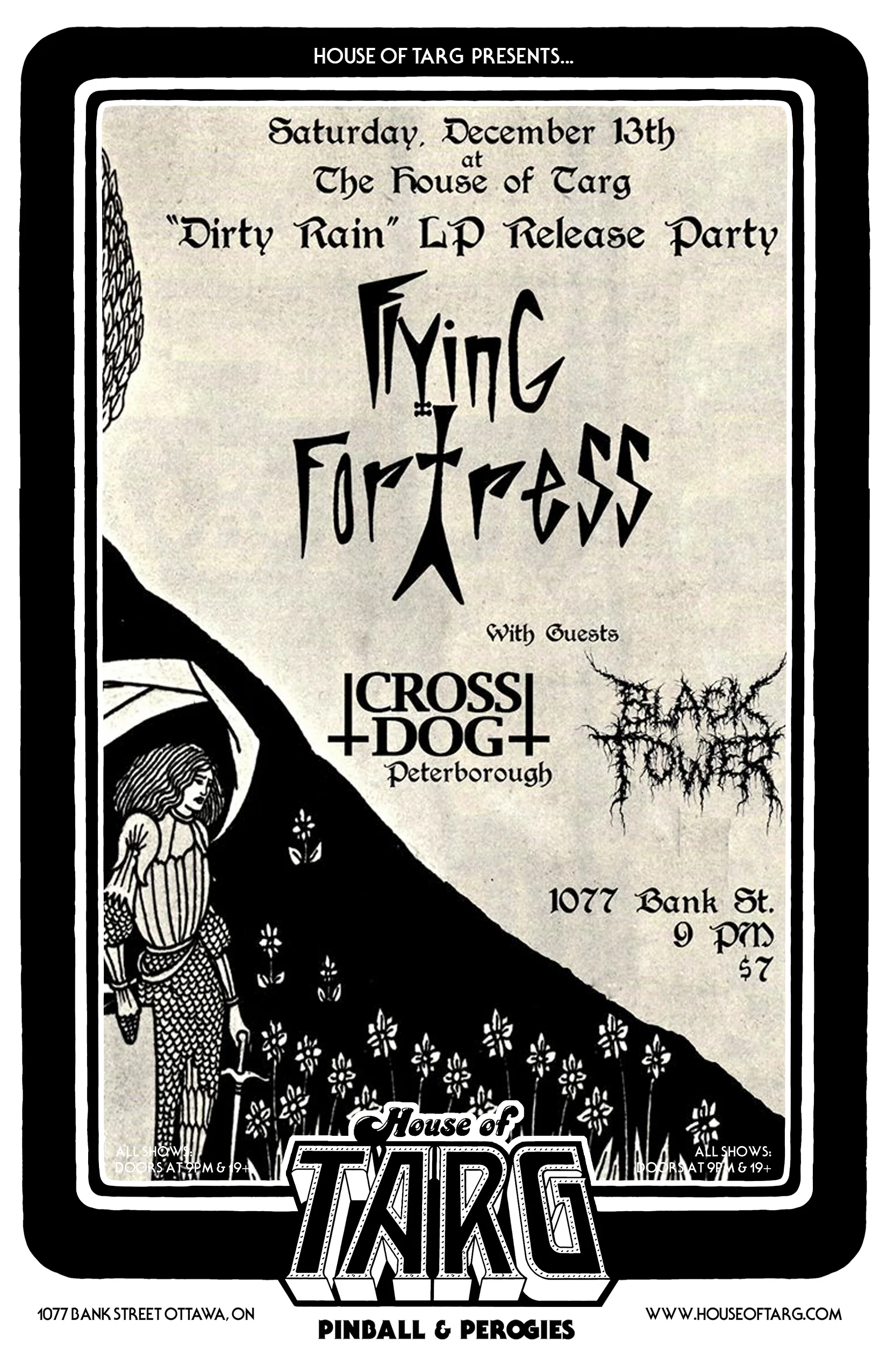 FLYING FORTRESS + Cross Dog + Black Tower