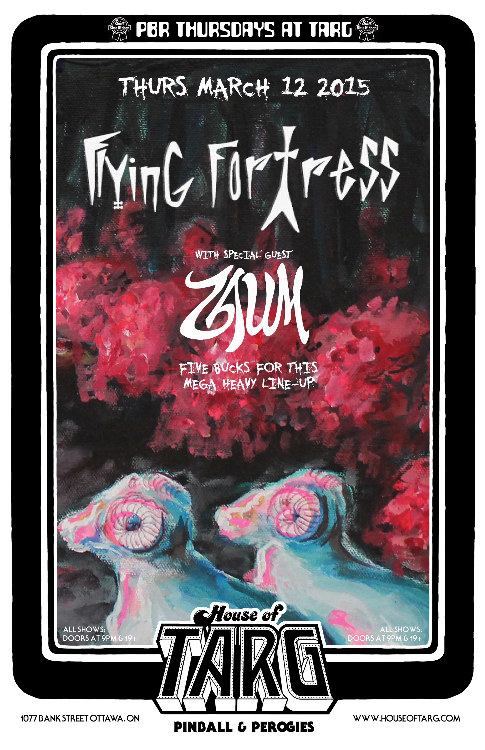 FLYING FORTRESS + Zaum (Moncton)