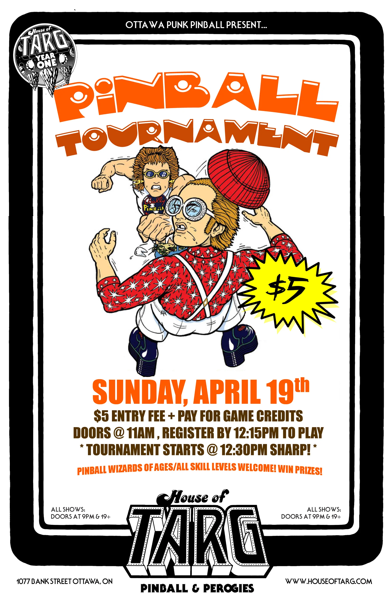 OTTAWA PUNK PINBALL TOURNAMENT #3