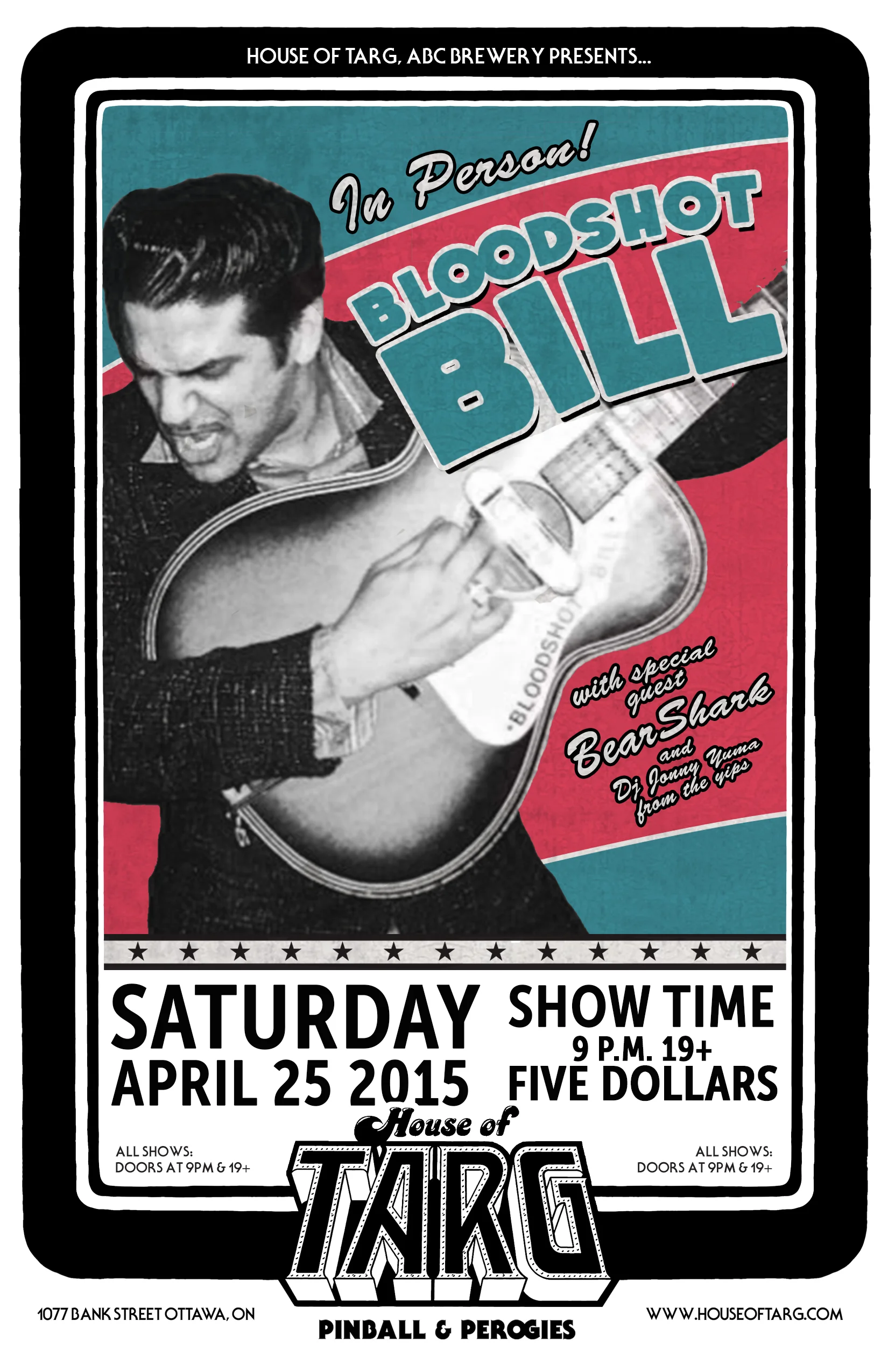 BLOODSHOT BILL + Bearshark + Dj JONNY YUMA