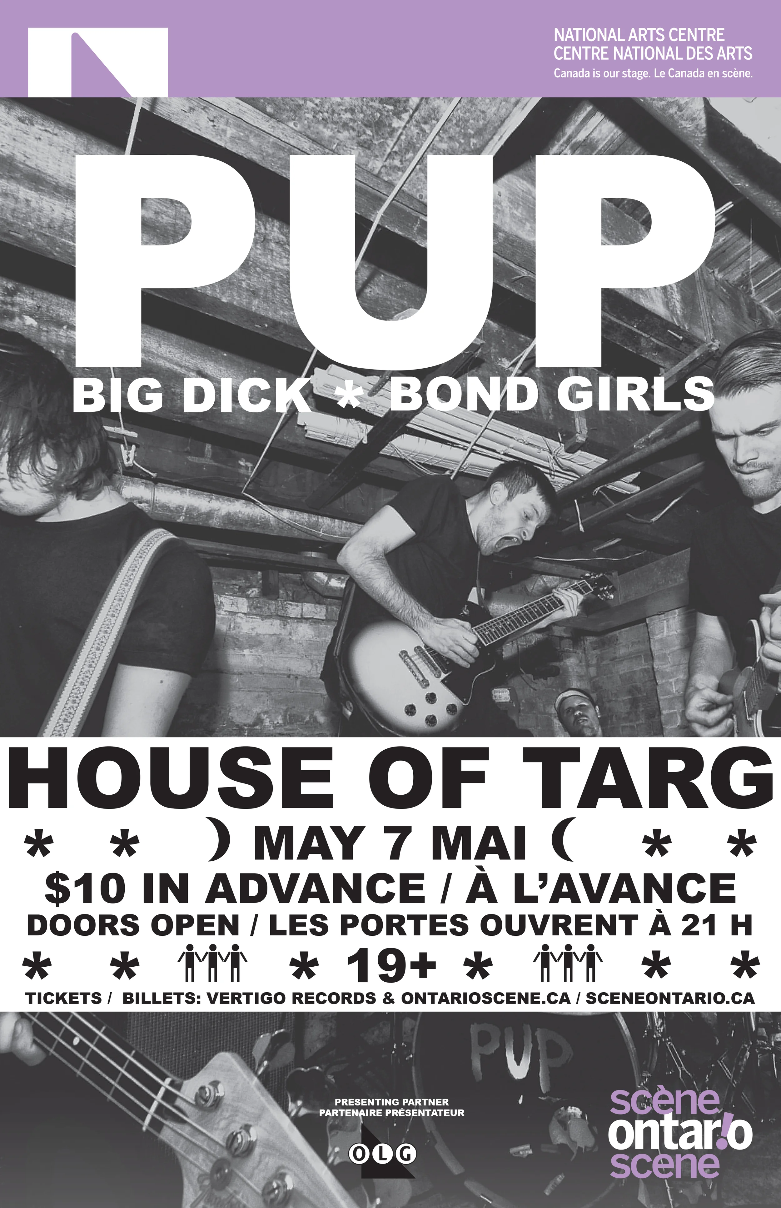 PUP + Big Dick + Bond Girls