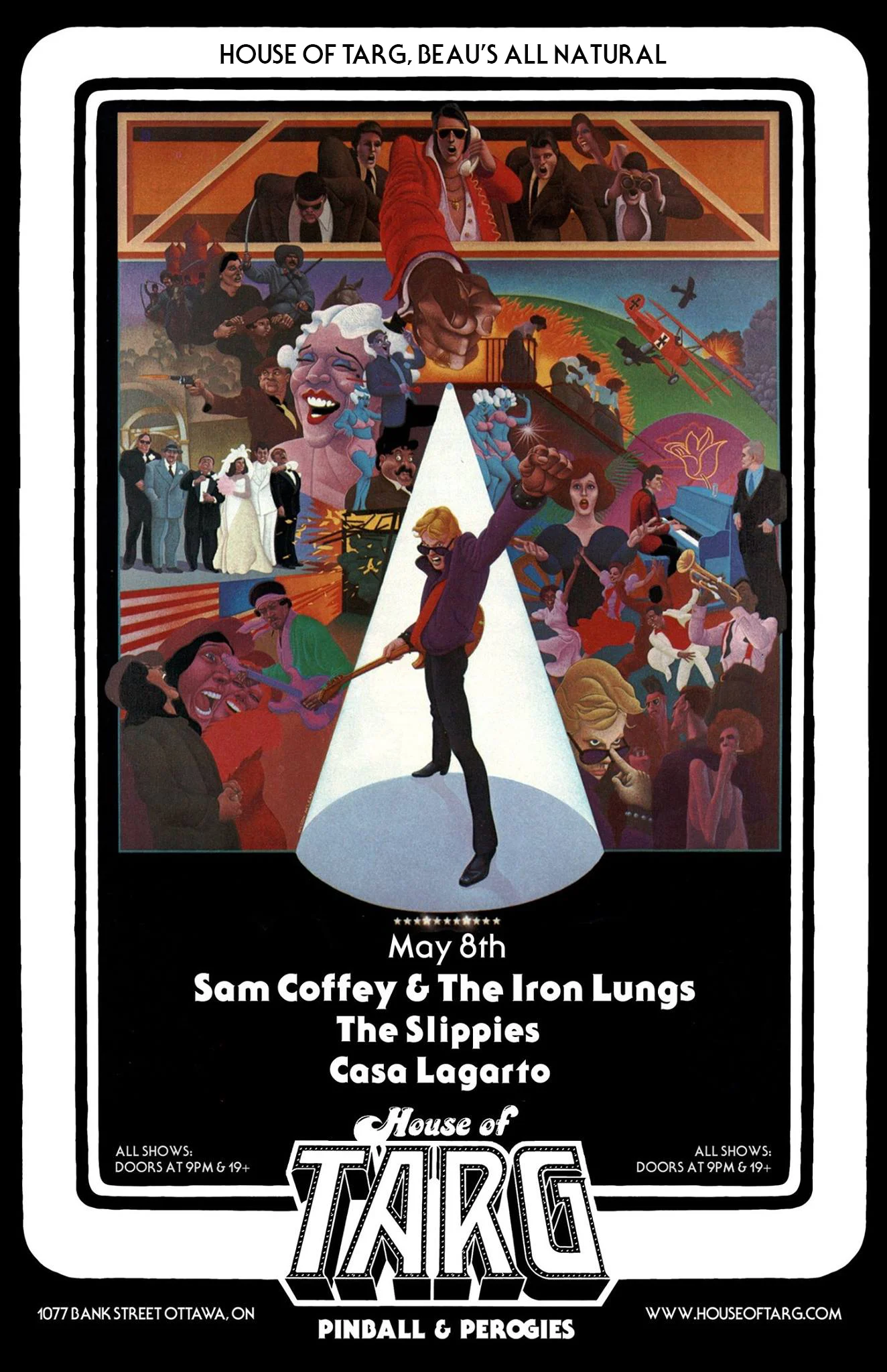 SAM COFFEY & THE IRON LUNGS + The Slippies + Casa Lagarto