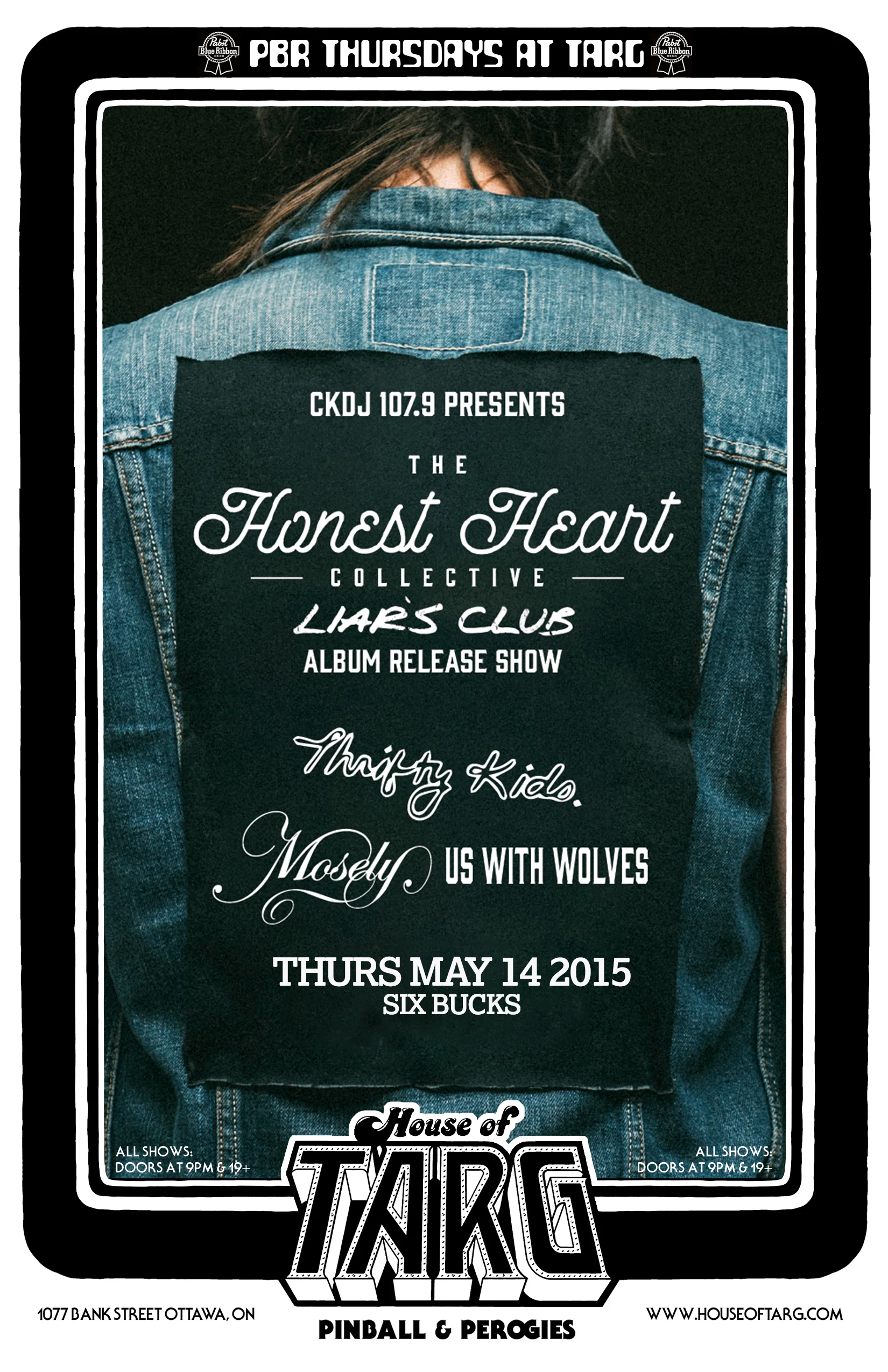 THE HONEST HEART COLLECTIVE + Thrifty Kids + Mosely + Us With Wolves