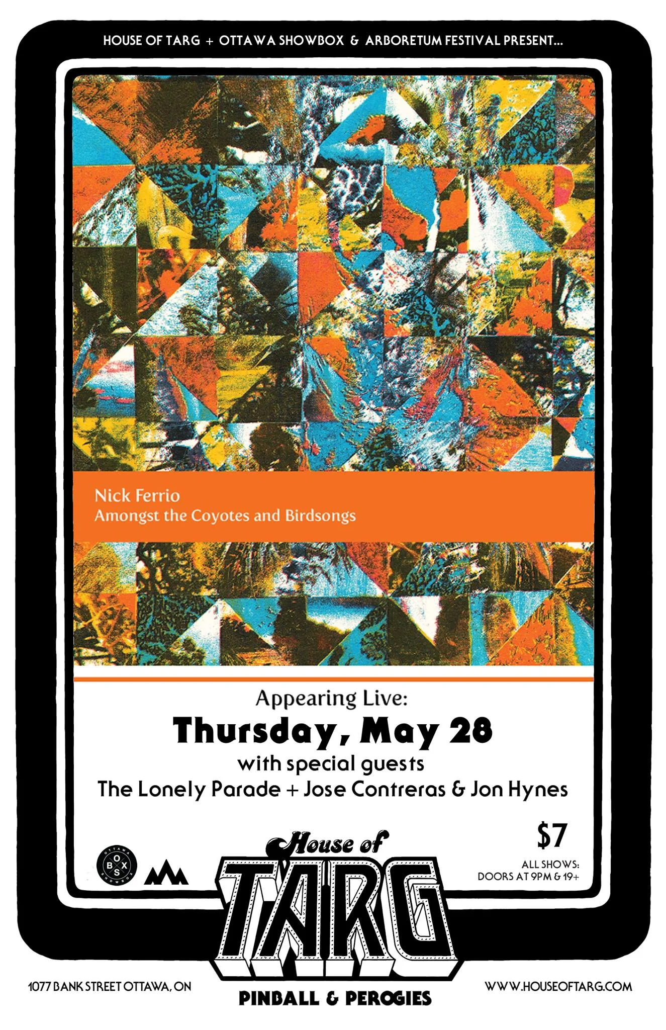NICK FERRIO + The Lonely Parade + John Hynes