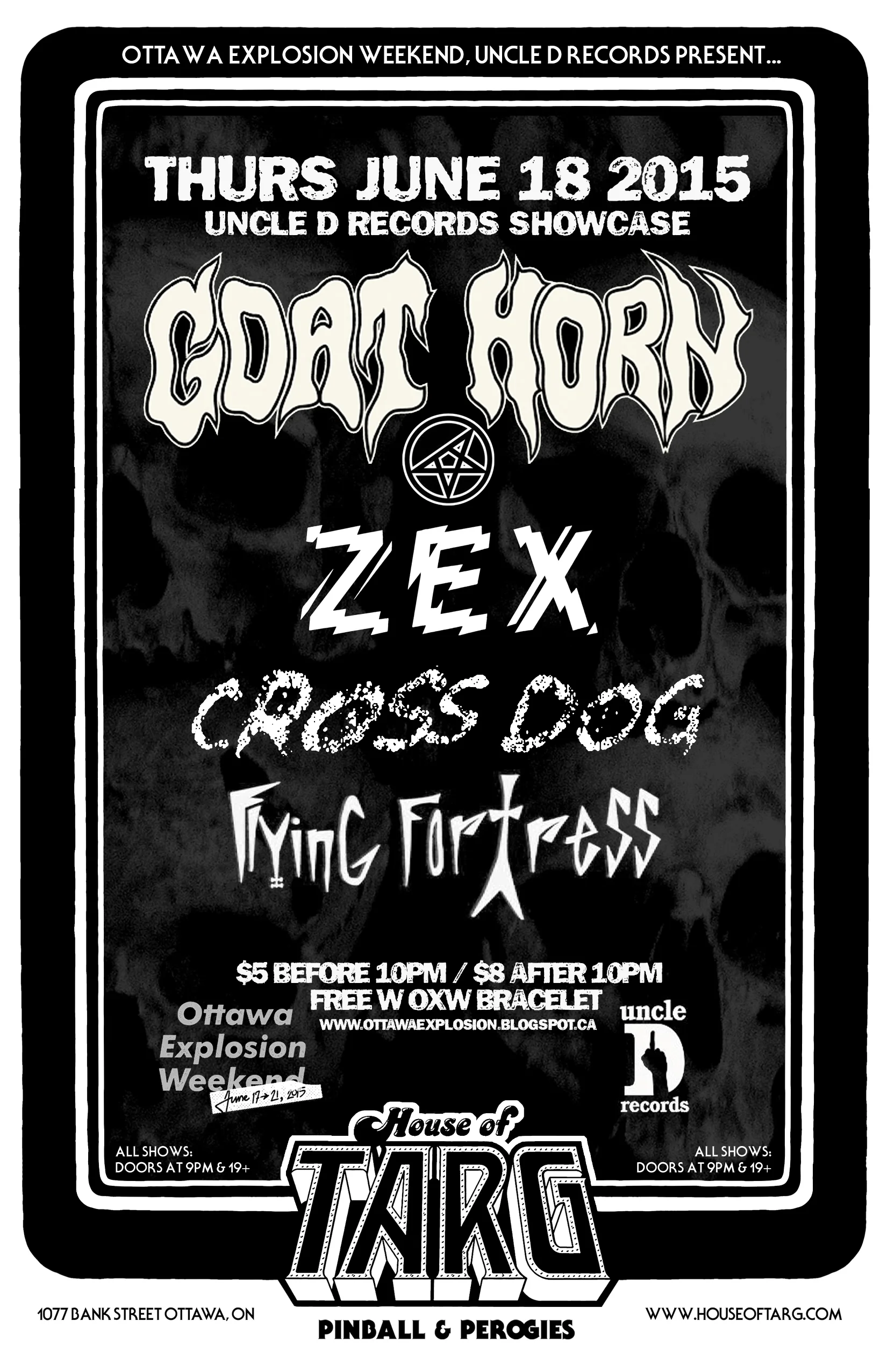 GOAT HORN + Zex + Cross Dog + Flying Fortress 