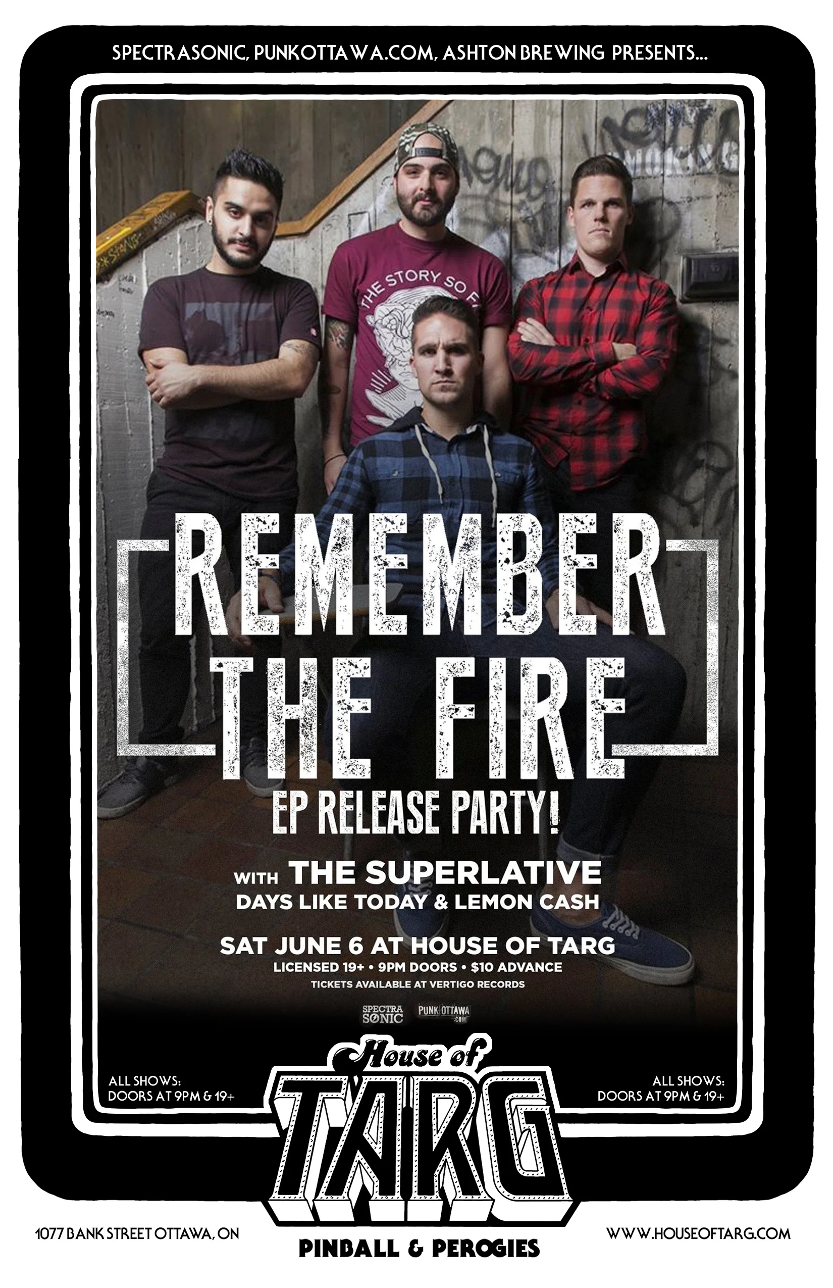 REMEMBER THE FIRE + The Superlative + Days Like Today