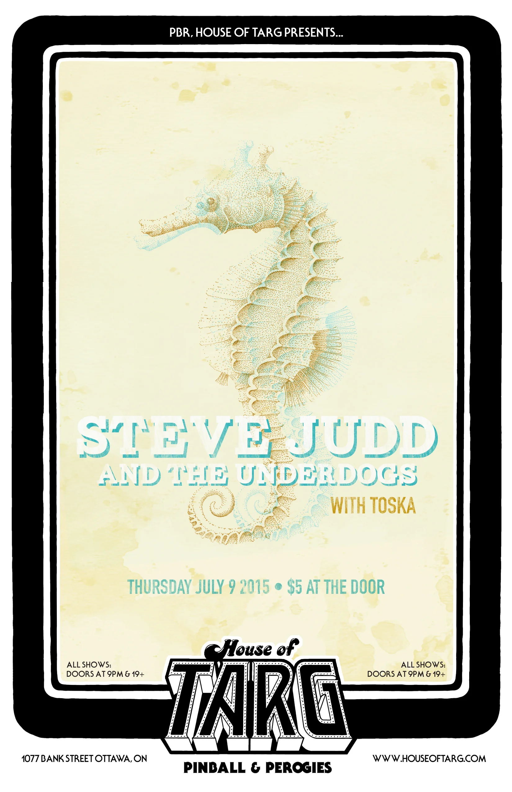 STEVE JUDD & THE UNDERDOGS + Toska