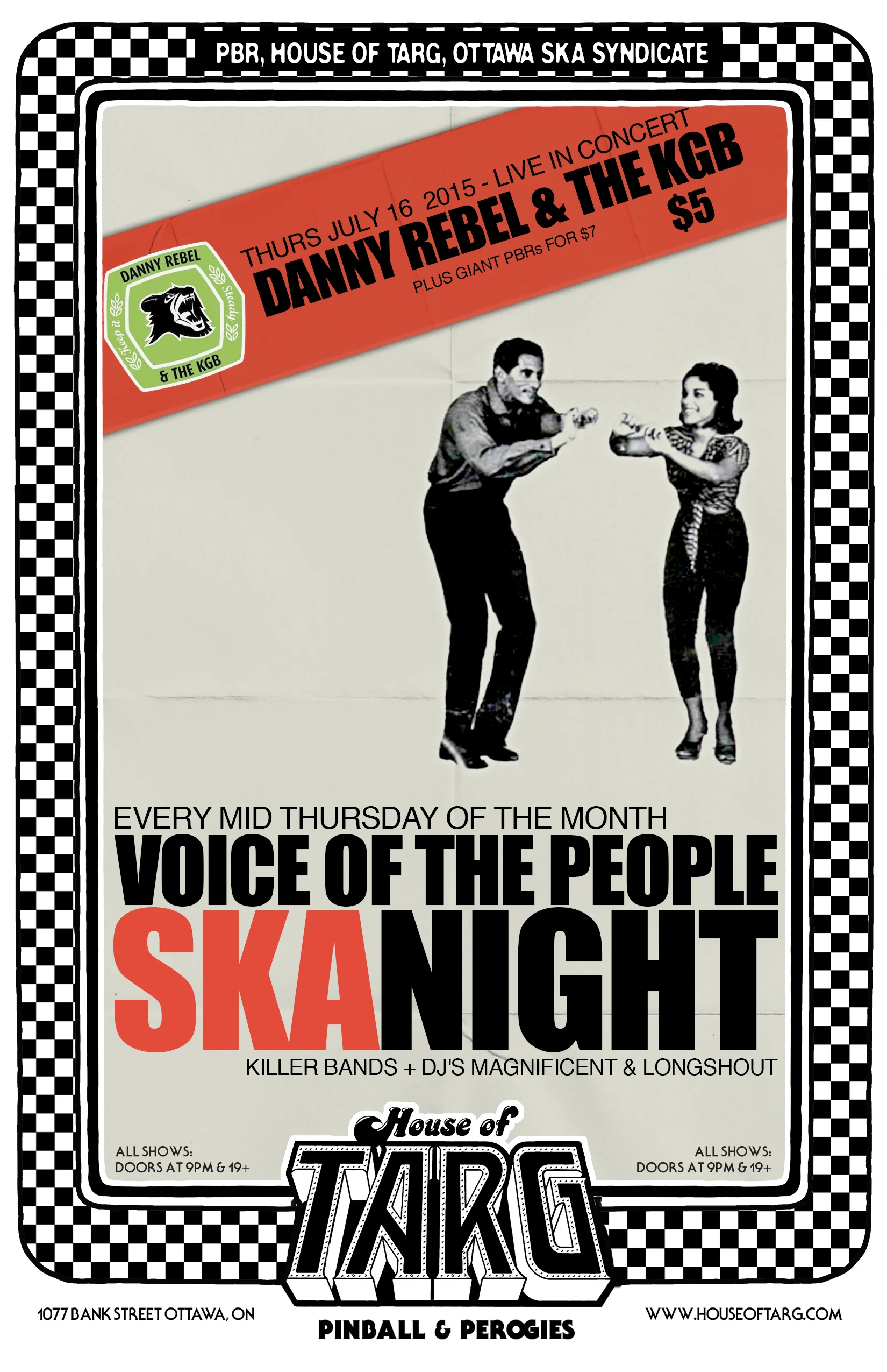 SKA NITE - VOICE OF THE PEOPLE w DANNY REBEL & THE KGB