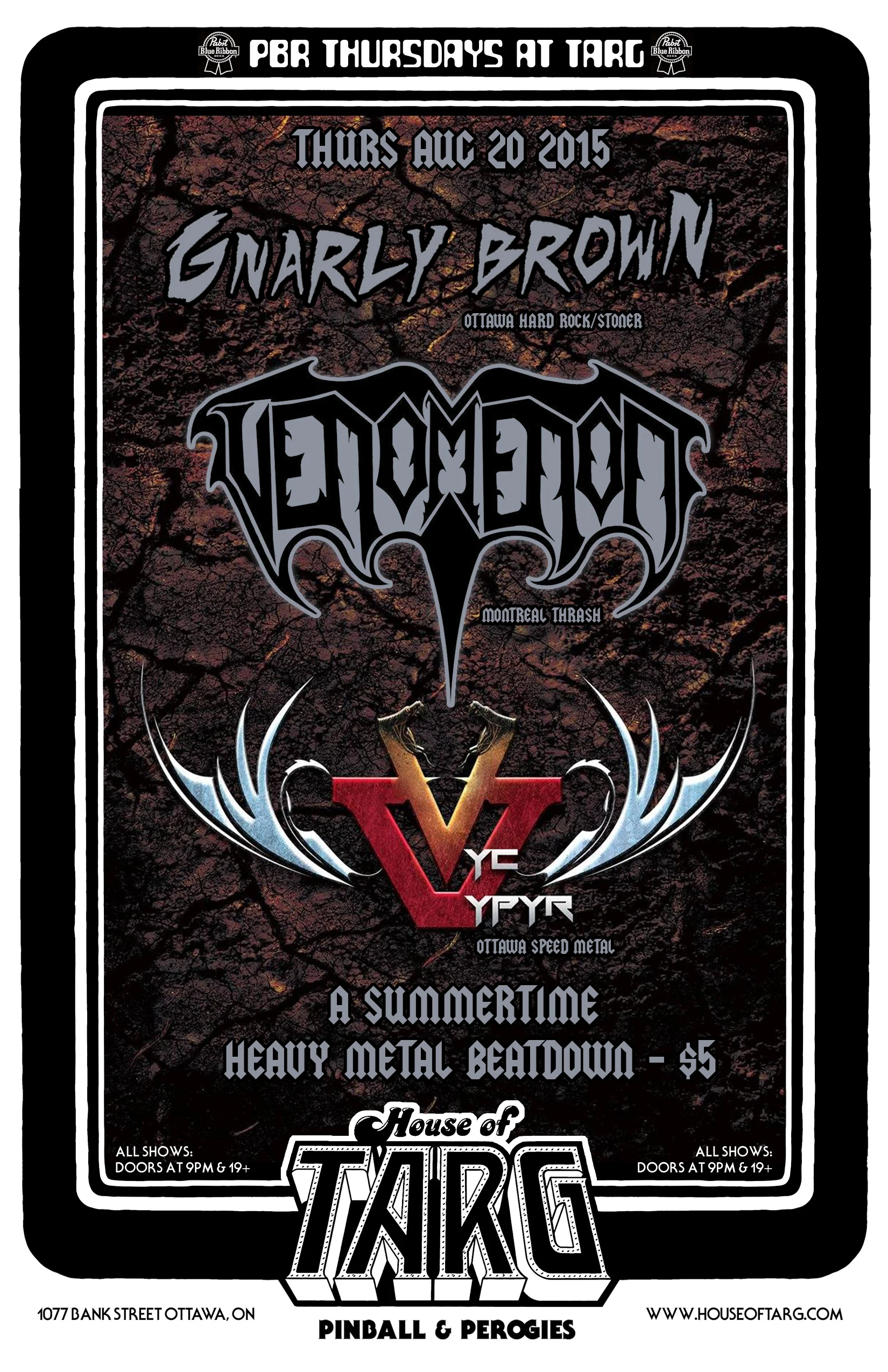 GNARLY BROWN + Venomenon + Vyc Vypyr