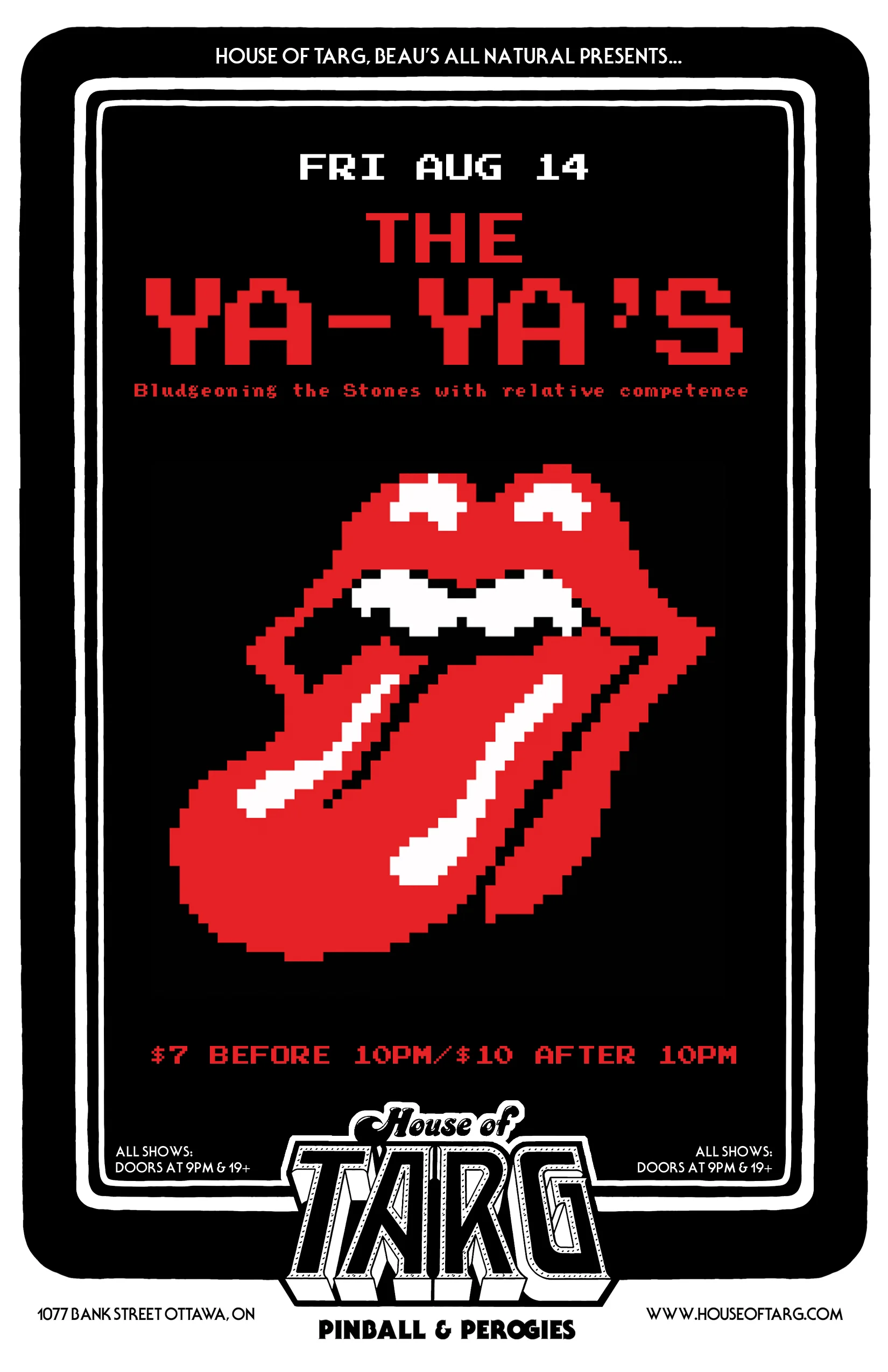 THE YA-YA's (Rolling Stones Cover Nite)