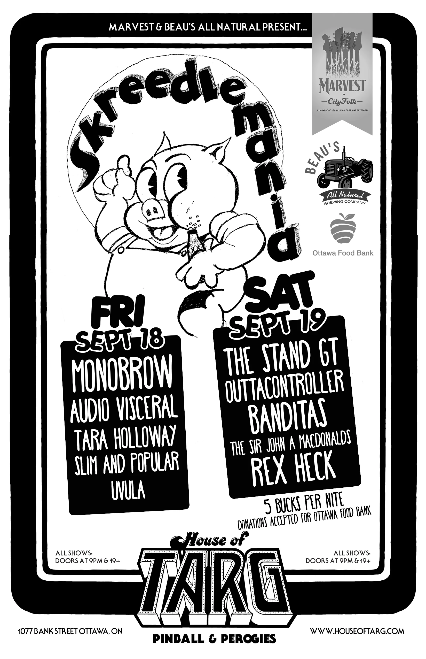 SKREEDLEMANIA 2: The Stand GT + Outtacontroller + Banditas + more