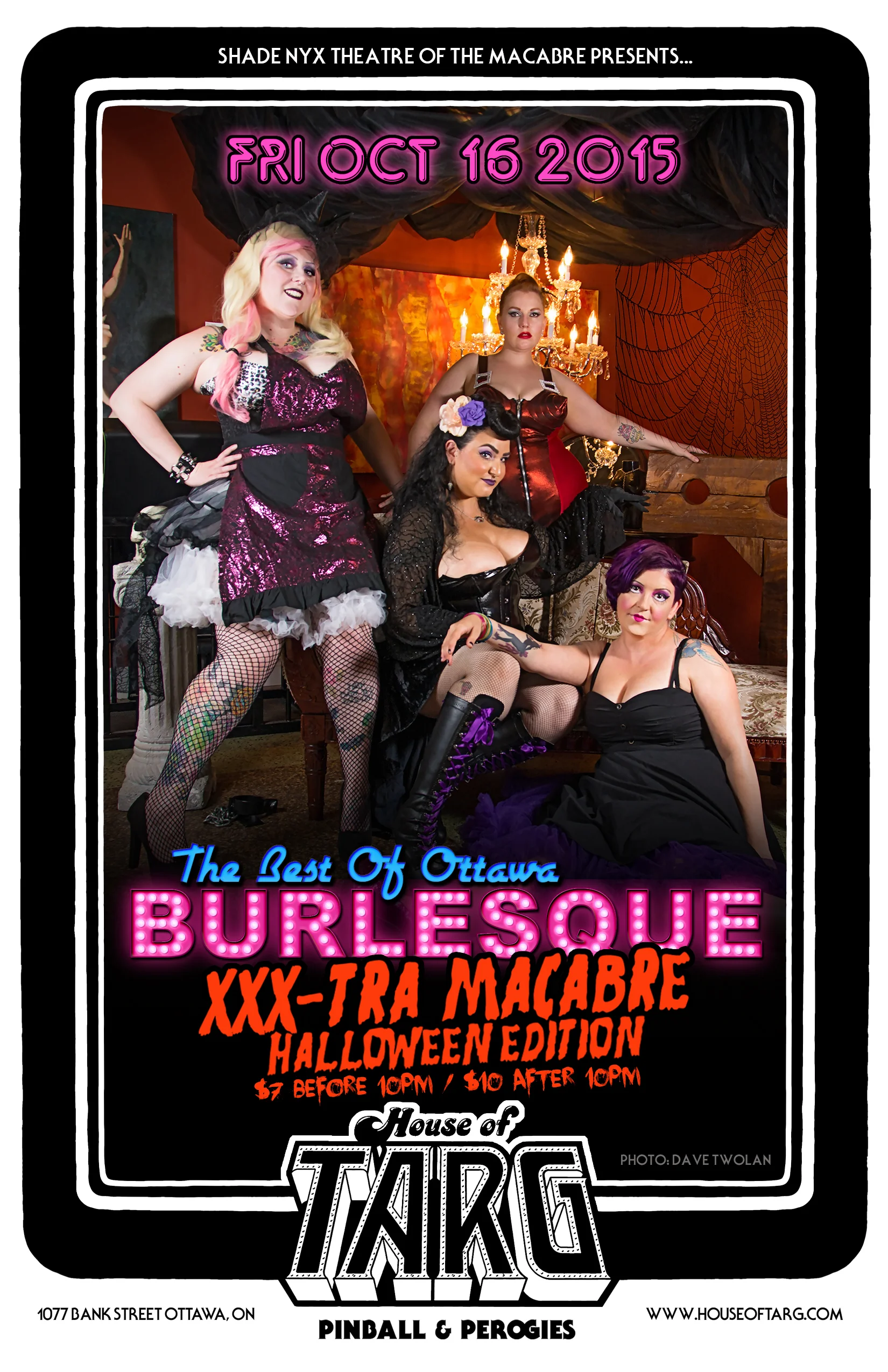  THE BEST OF OTTAWA BURLESQUE: Shade Nyx Theatre of the Macabre