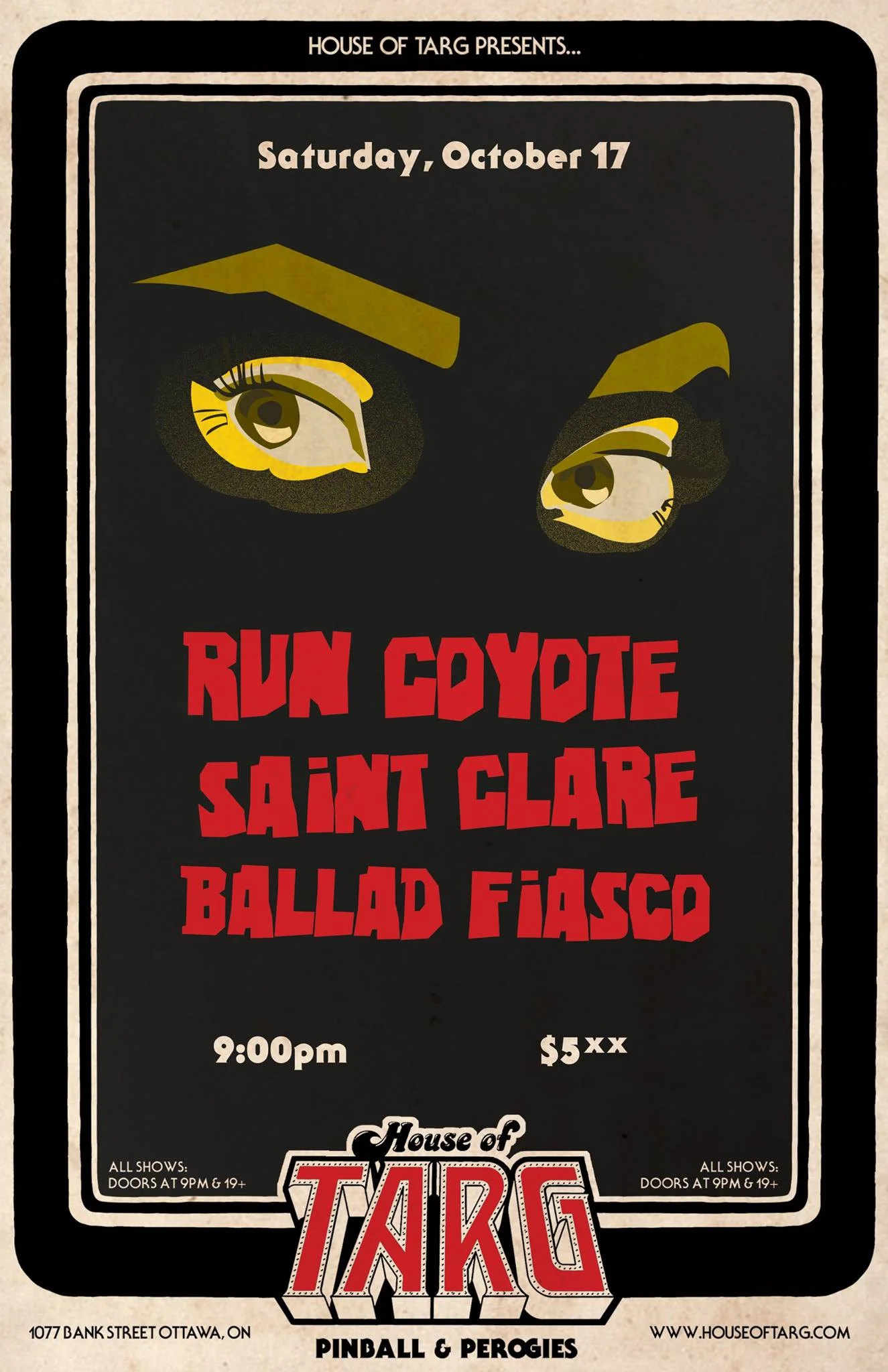 SAINT CLAIRE + Run Coyote + Ballad Fiasco