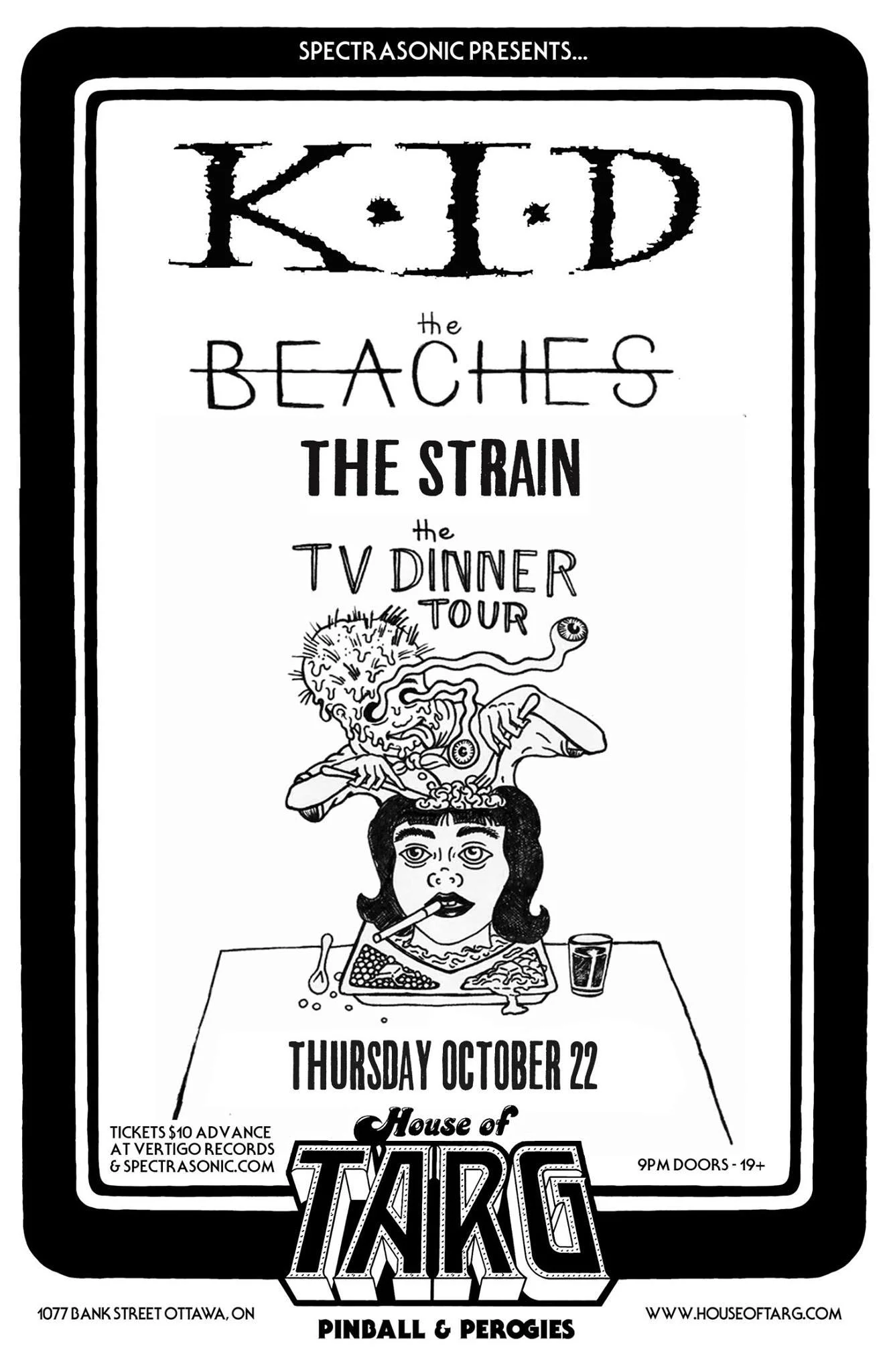 K.I.D. + Beaches + The Strain