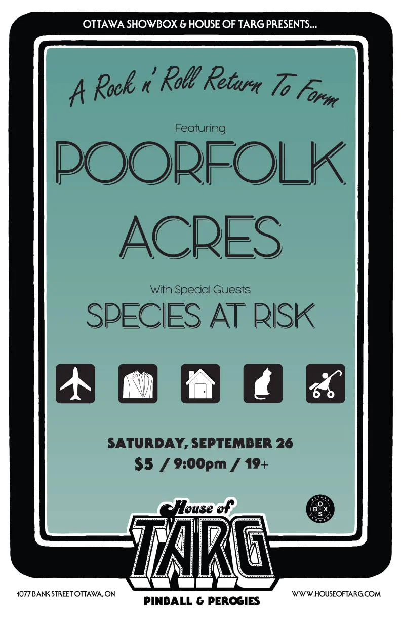 POORFOLK + ACRES + SPECIES AT RISK