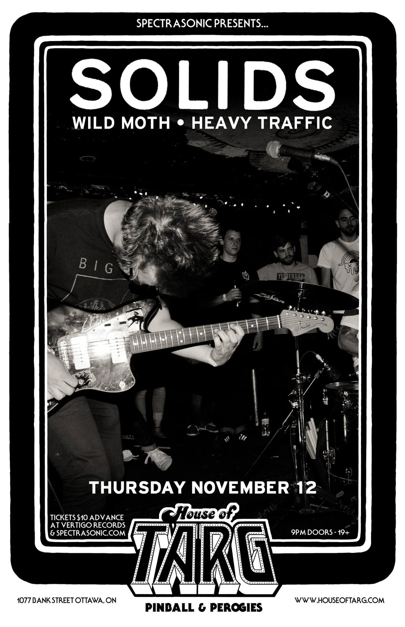 SOLIDS + WILD MOTH + HEAVY TRAFFIC