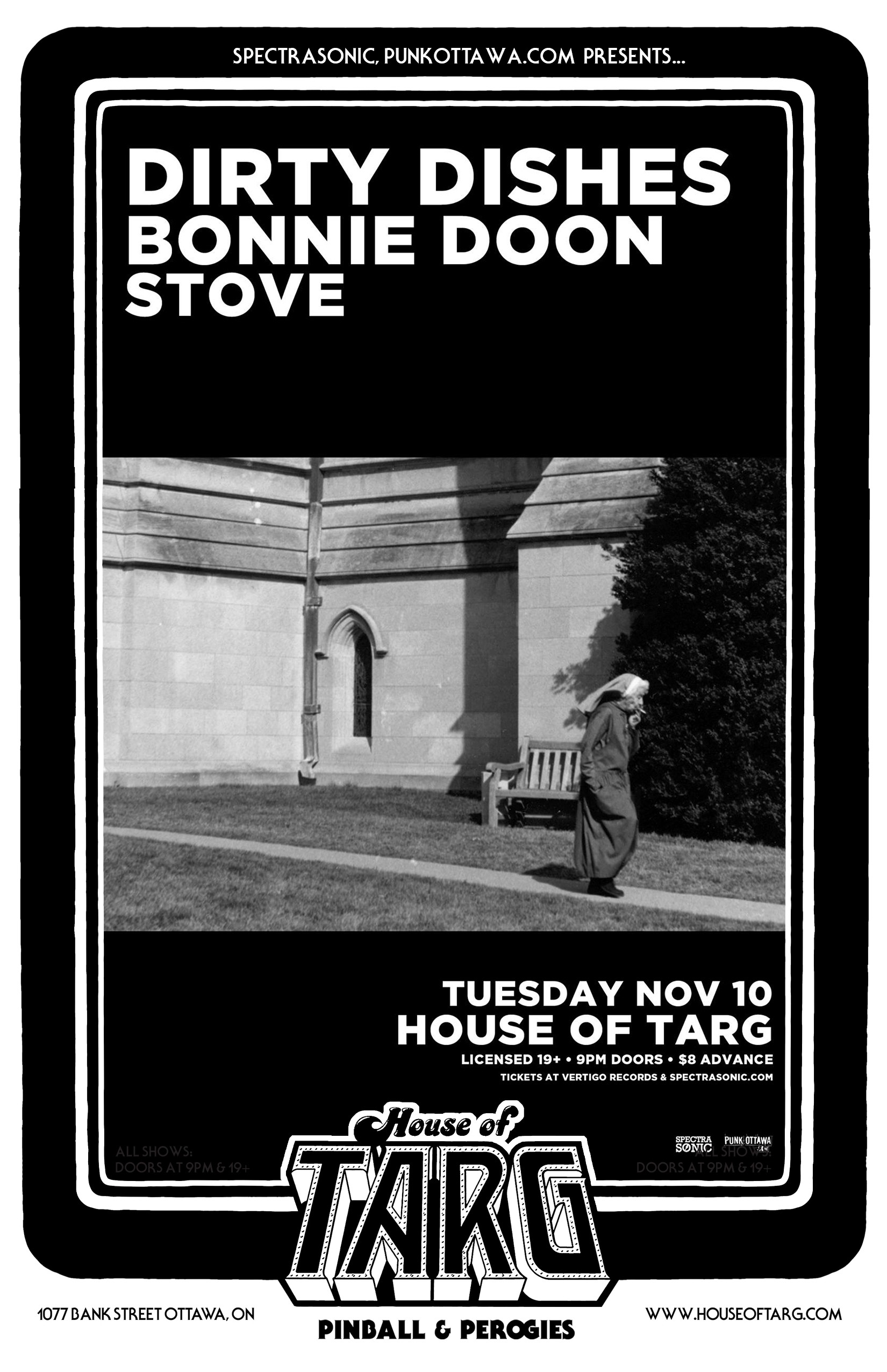 DIRTY DISHES + STOVE + BONNIE DOON