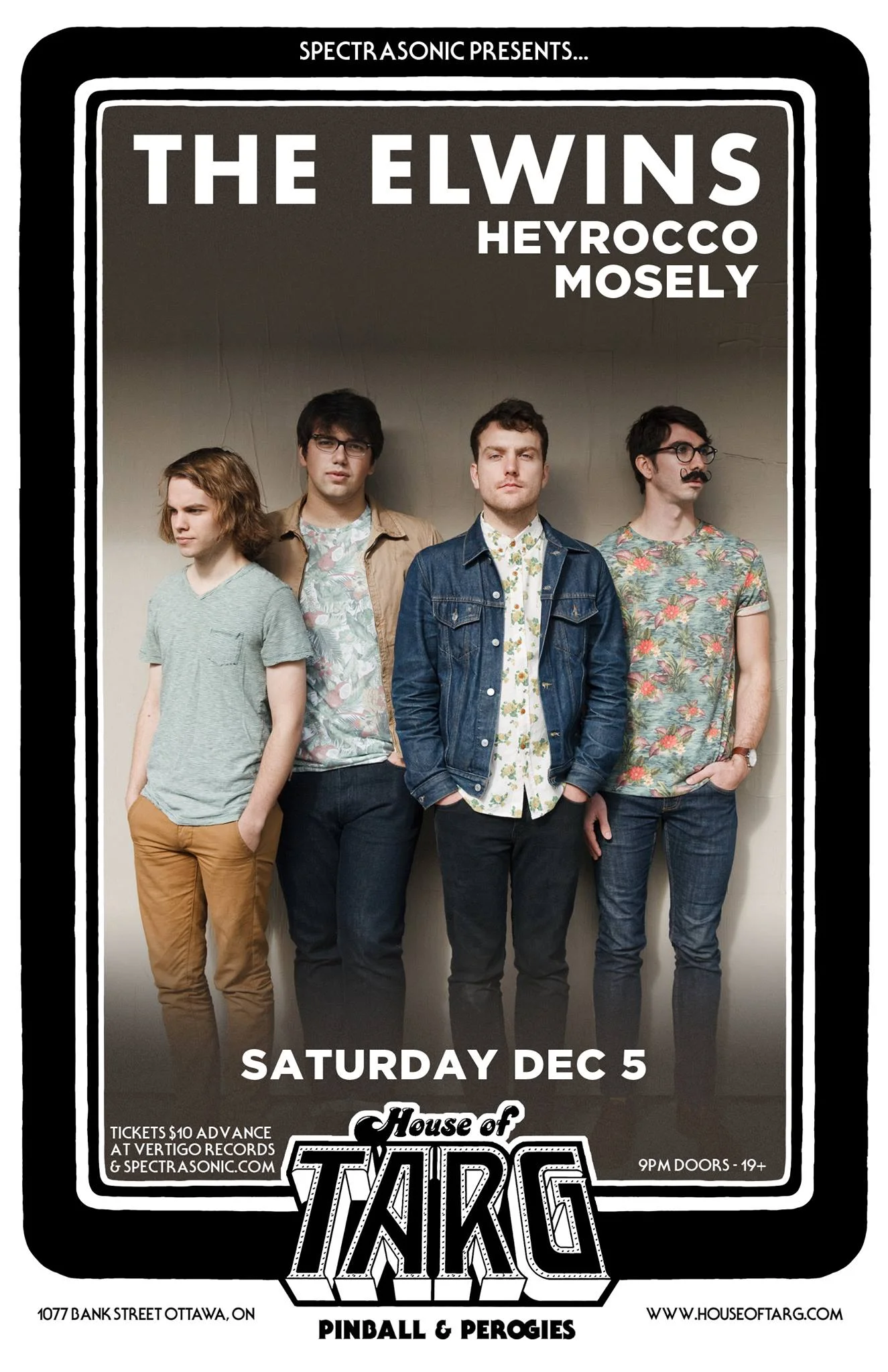 THE ELWINS + HEYROCCO + MOSELY