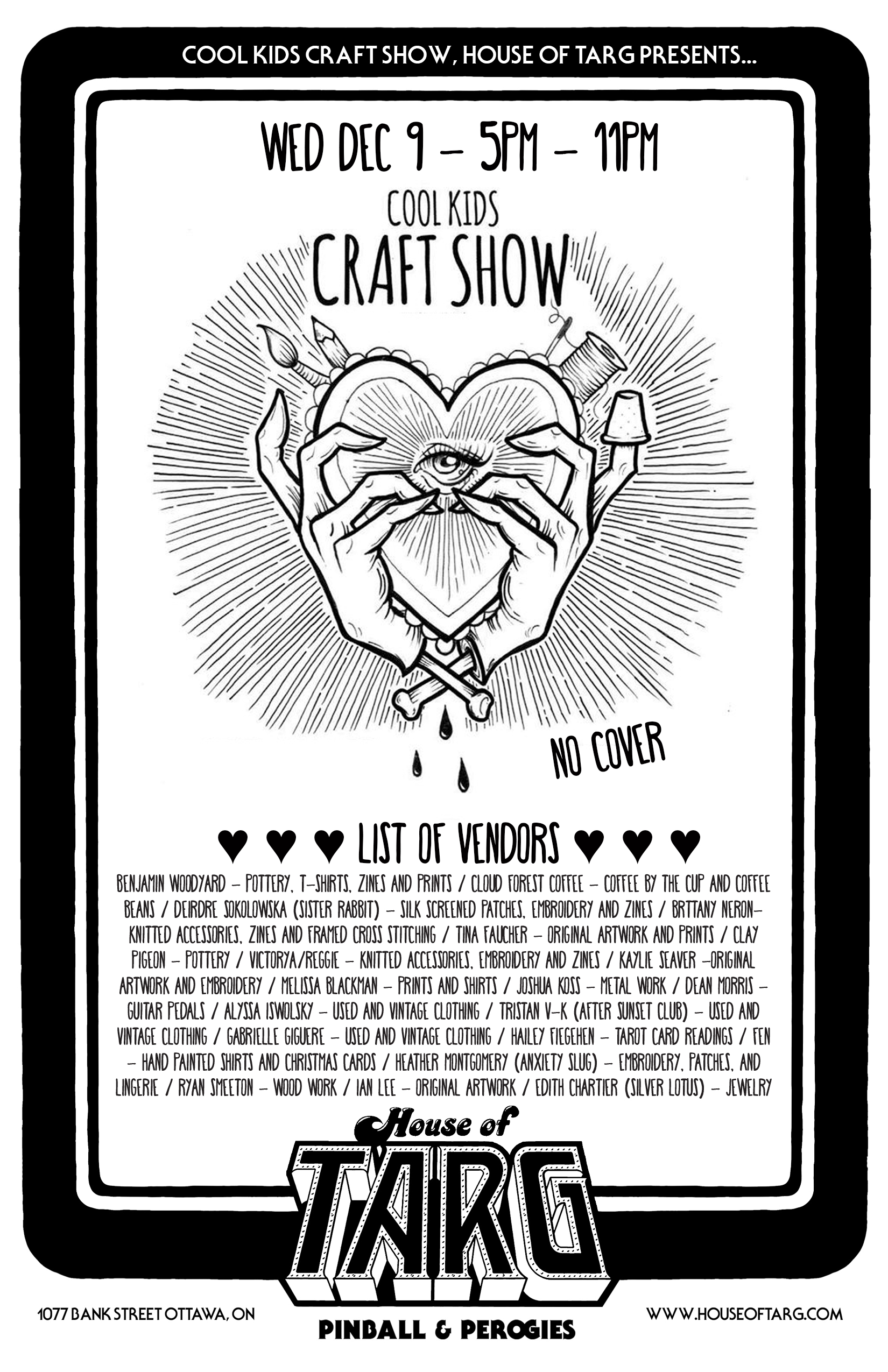 COOL KIDS CRAFT SHOW - No Cover